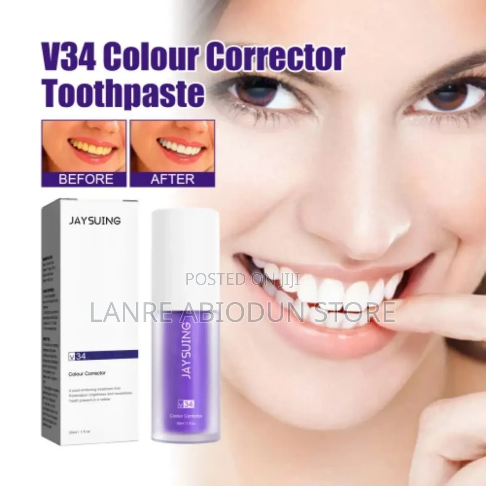 Jaysuing V34 Colour Corrector Toothpaste