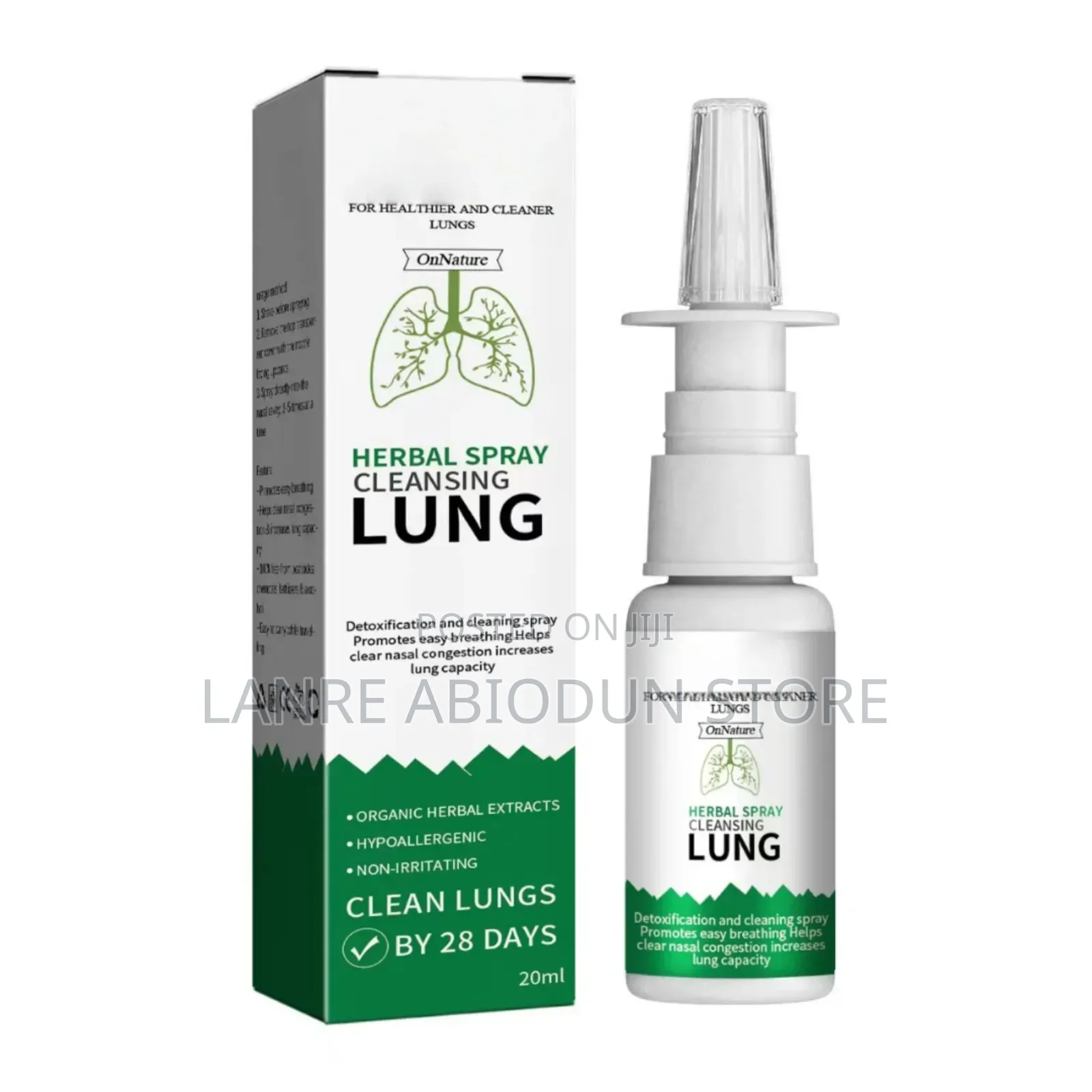 Lung Cleansing Herbal Spray