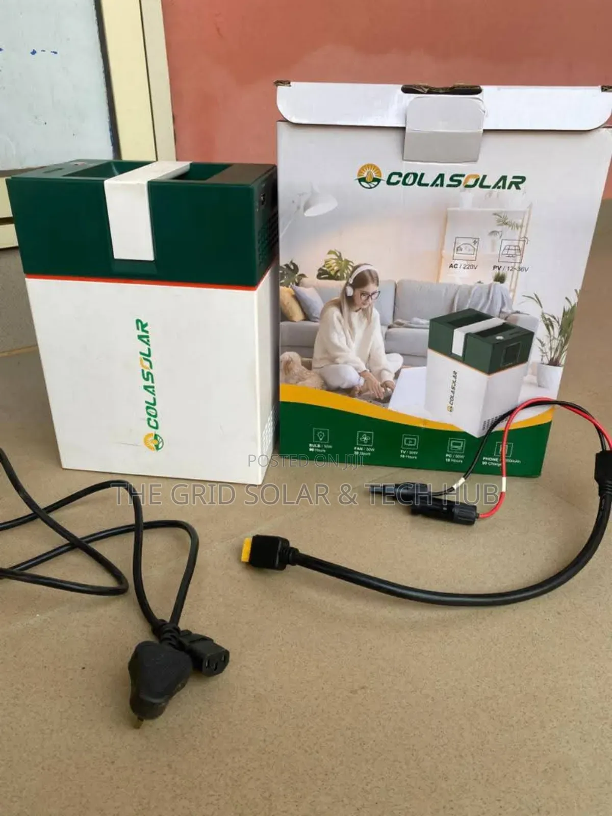Colasolar 1000 – 1kwh Lifepo4 Power Station (200w Output)