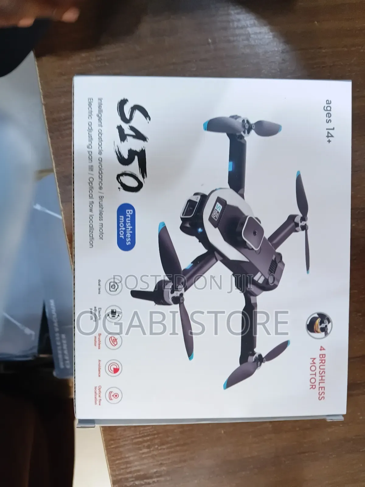 S150 Brushless Drone With 2 Battery
