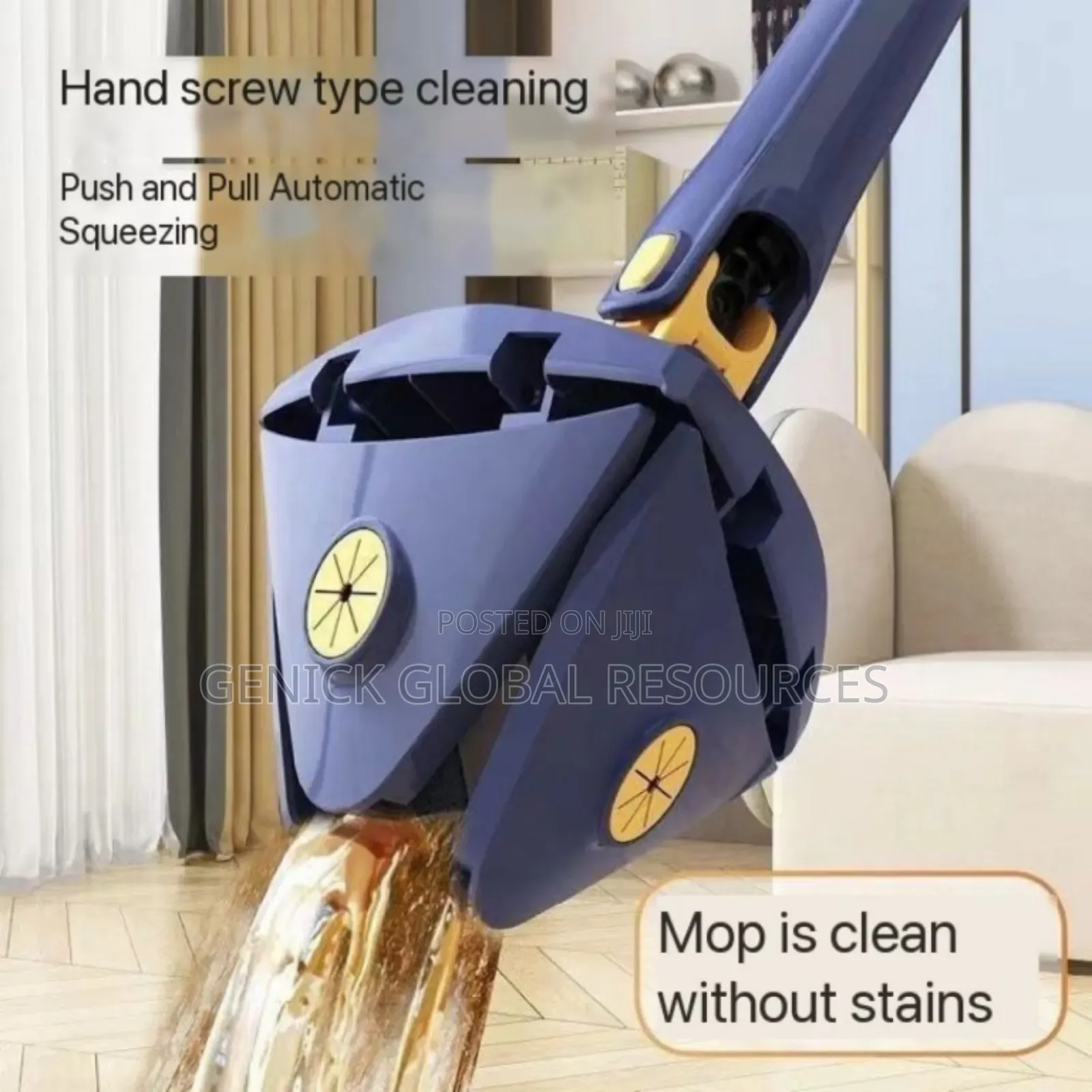 Telescopic Triangle 360° Rotational Automatic Mop