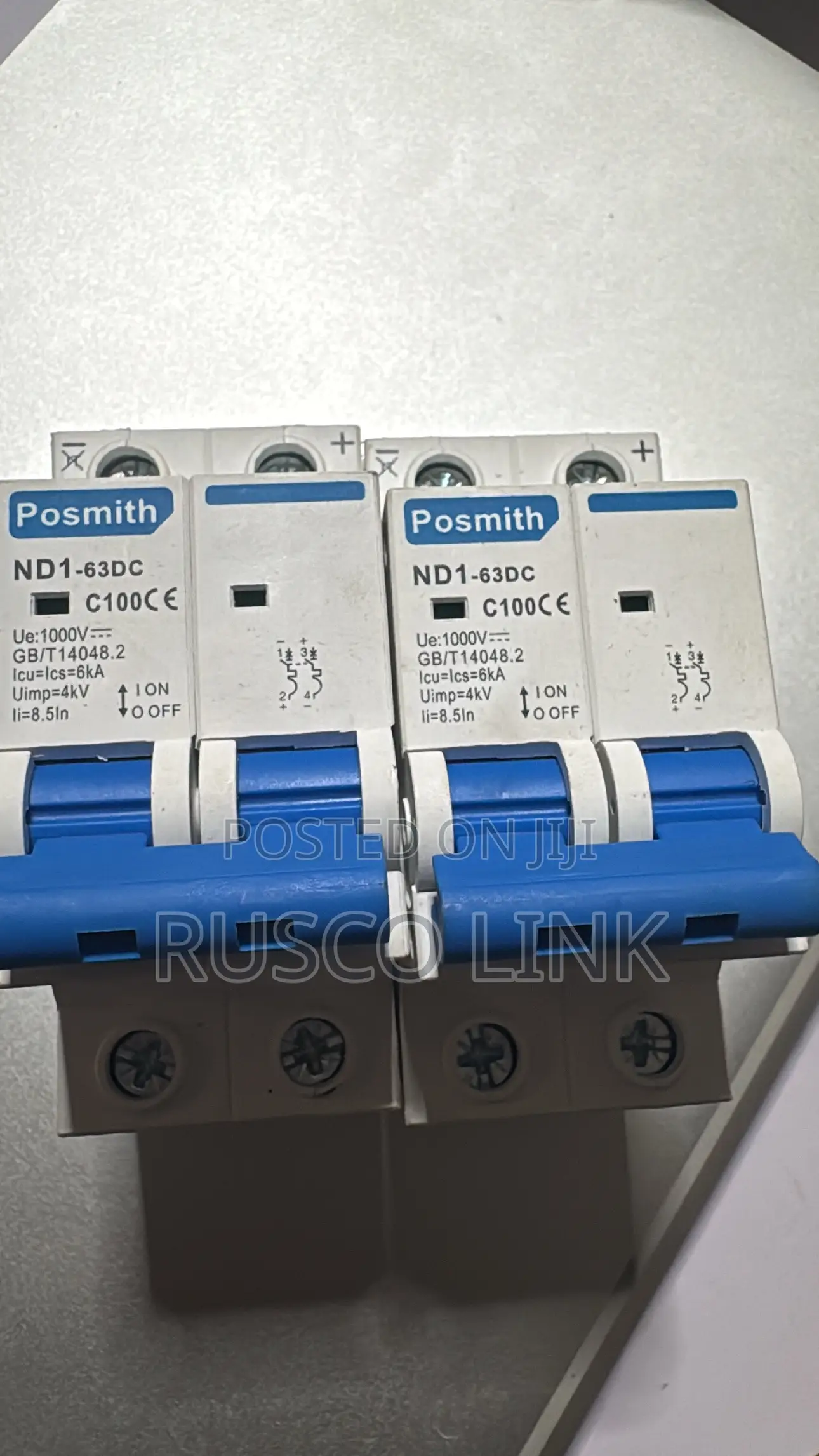 Double Pole Ndi-63dc Circuit Breaker
