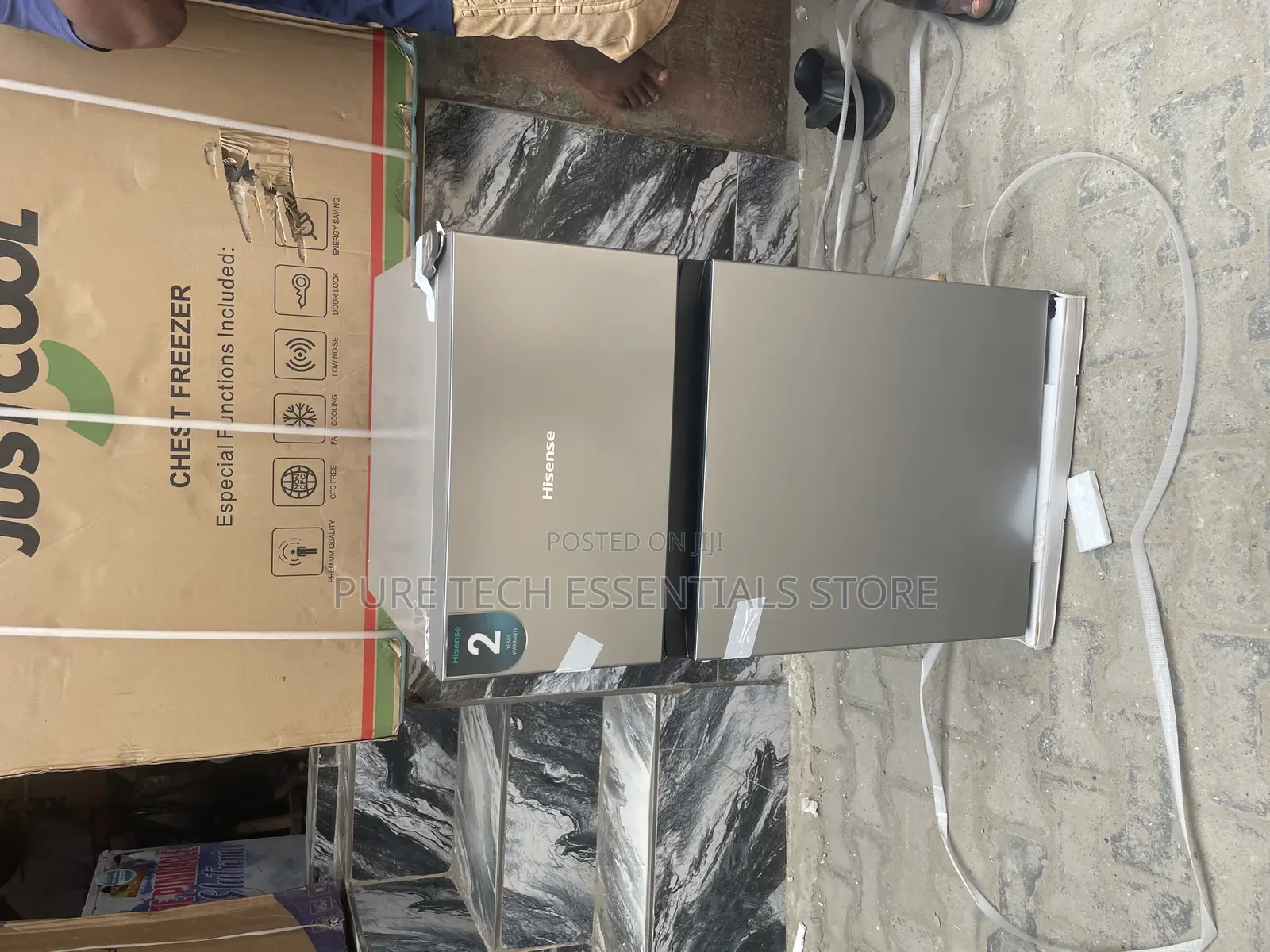 New Hisense Double Door Small Refrigerator