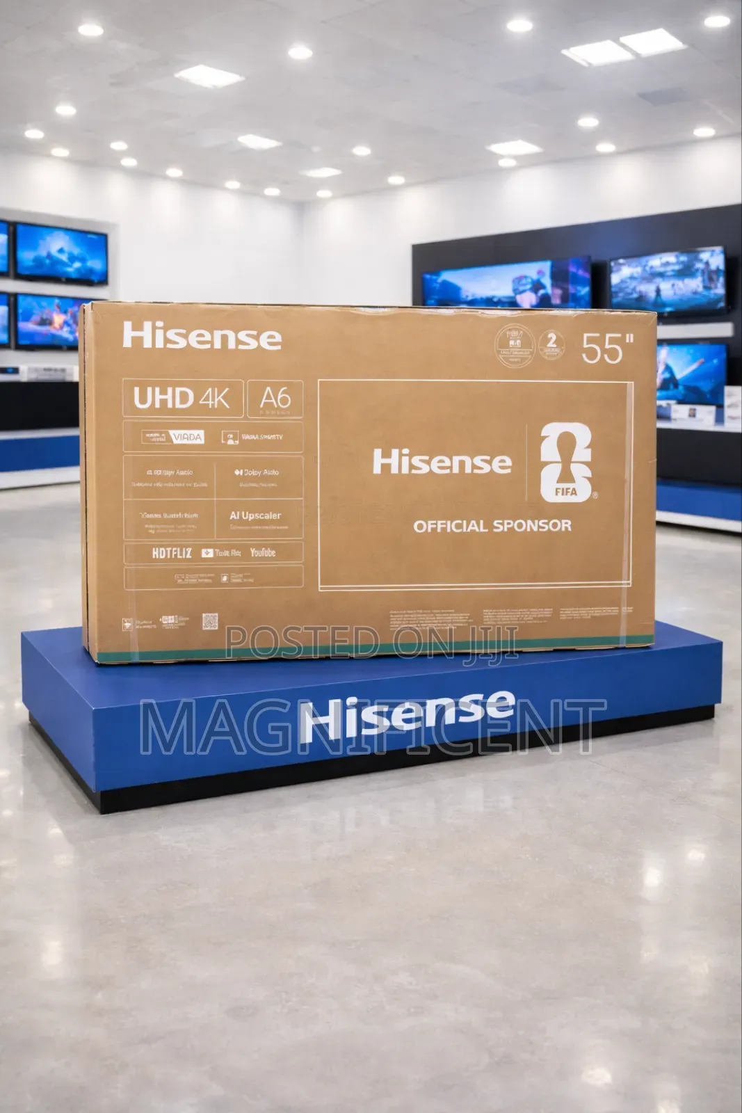 Title:
Hisense 55" U6q Qled Smart Tv – Quantum