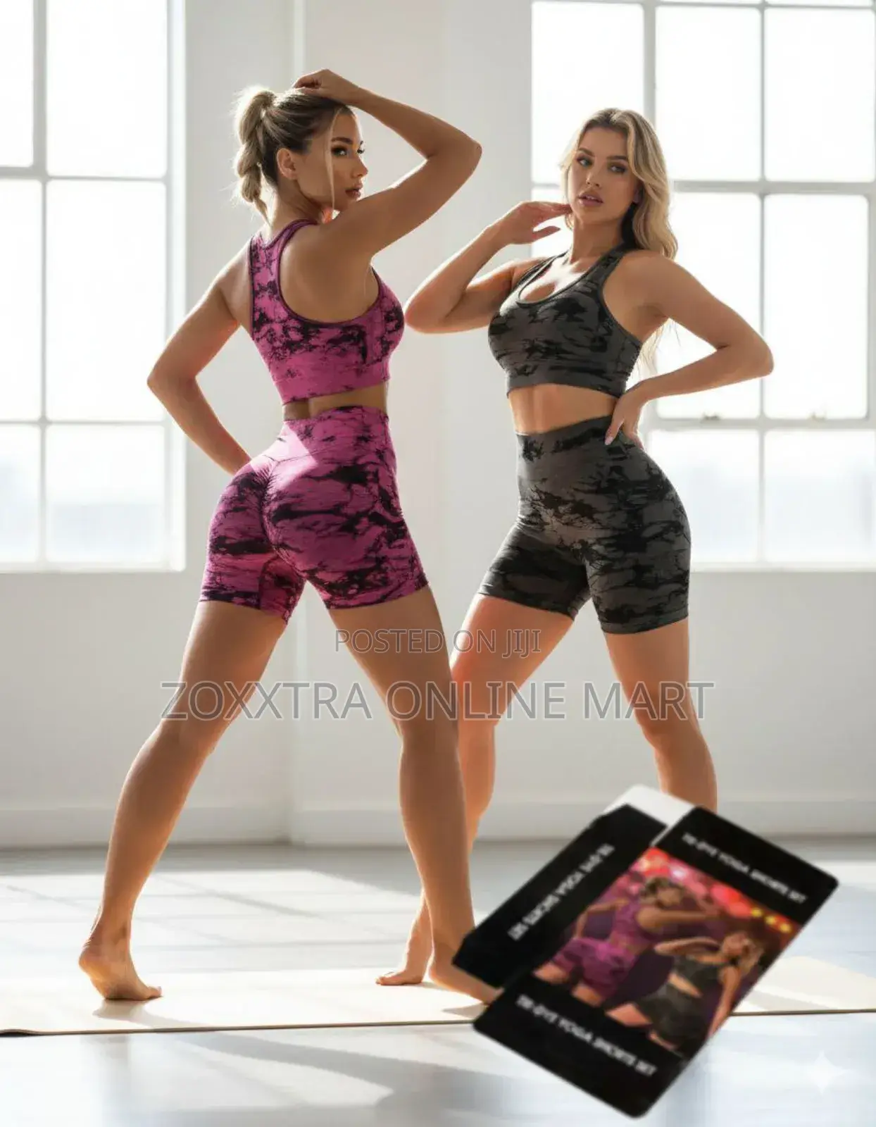 Tie Dye Yoga Shorts Set
M, L and Xl