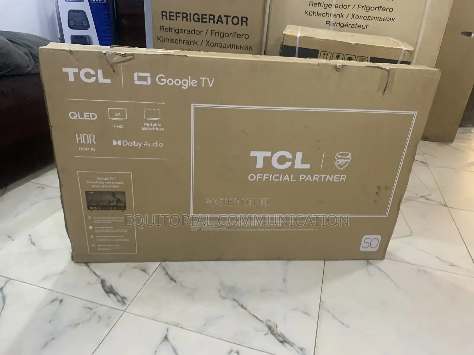 TCL 50" Qled Smart Tv – Crystal Clear Picture