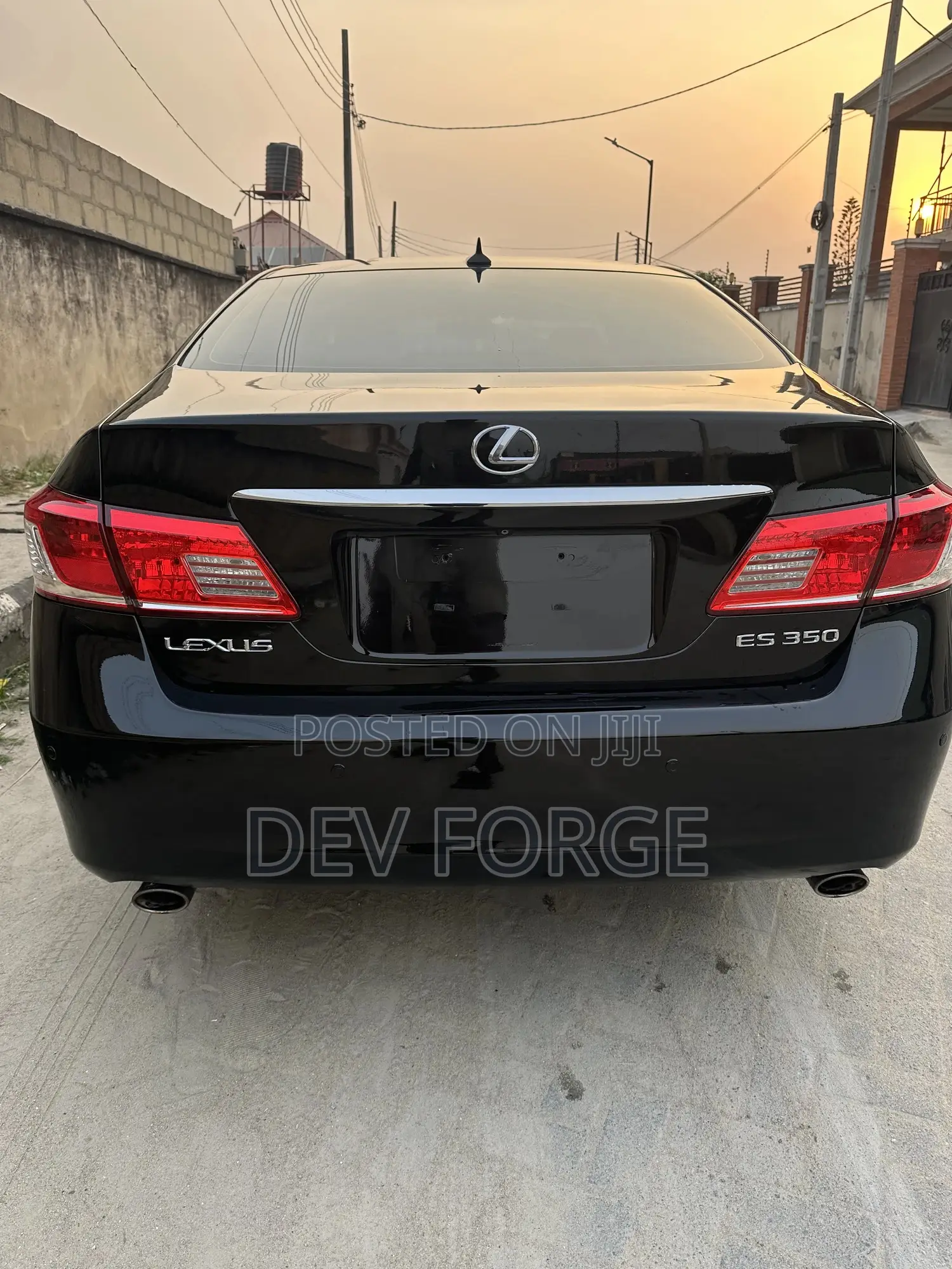 Lexus ES 350 2010 Black