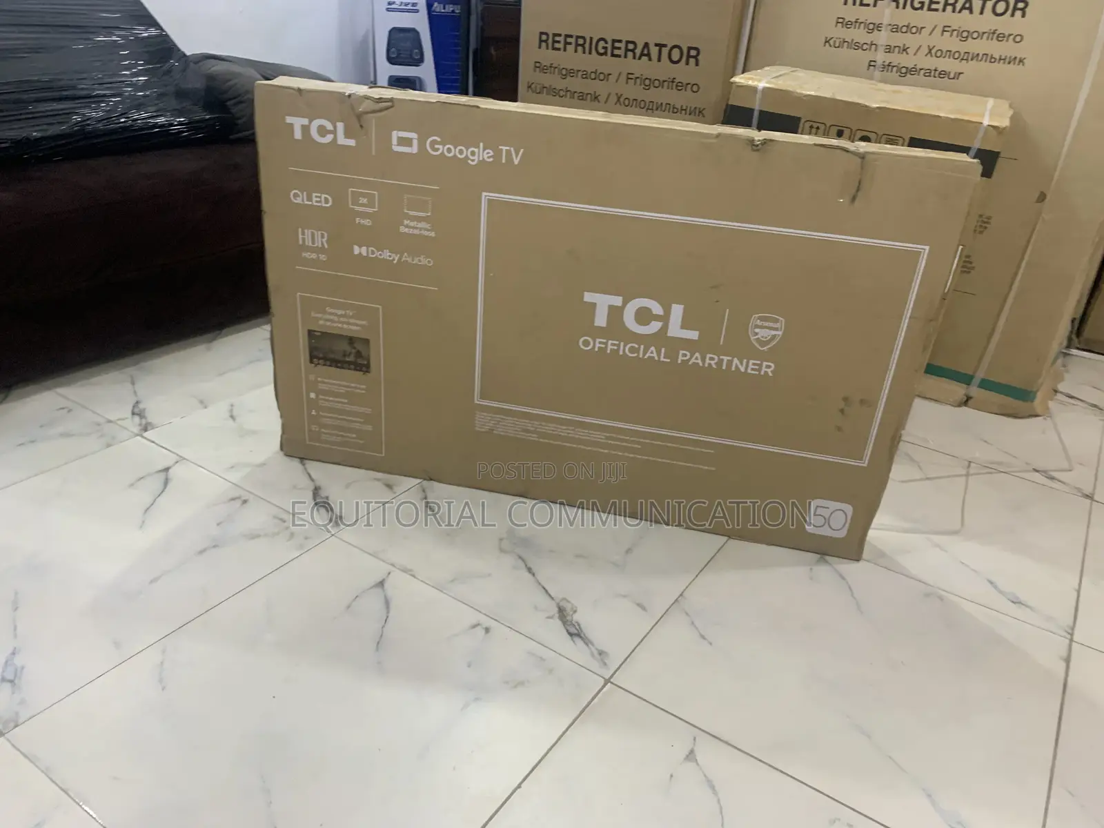 TCL 50" Smart Quantum HDR Tv – Stunning Visuals