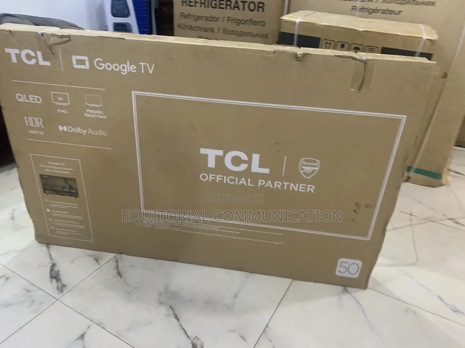 TCL 50" Smart Quantum HDR Tv – Stunning Visuals