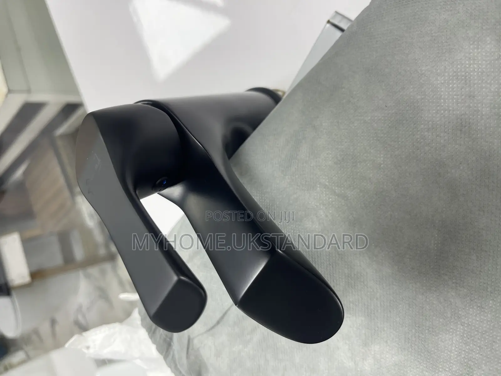 Black England Basin Mixer Tap