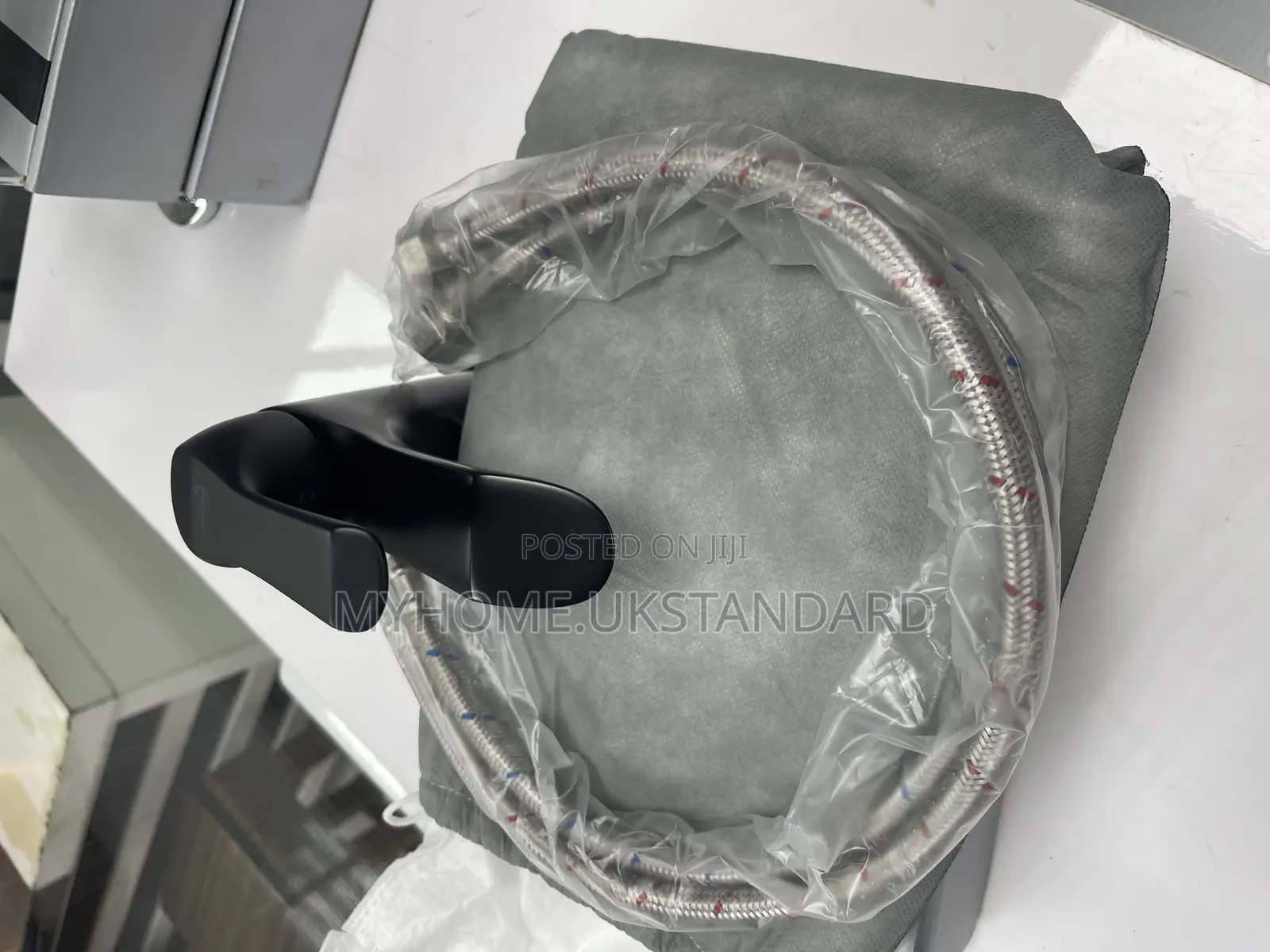 Black England Basin Mixer Tap