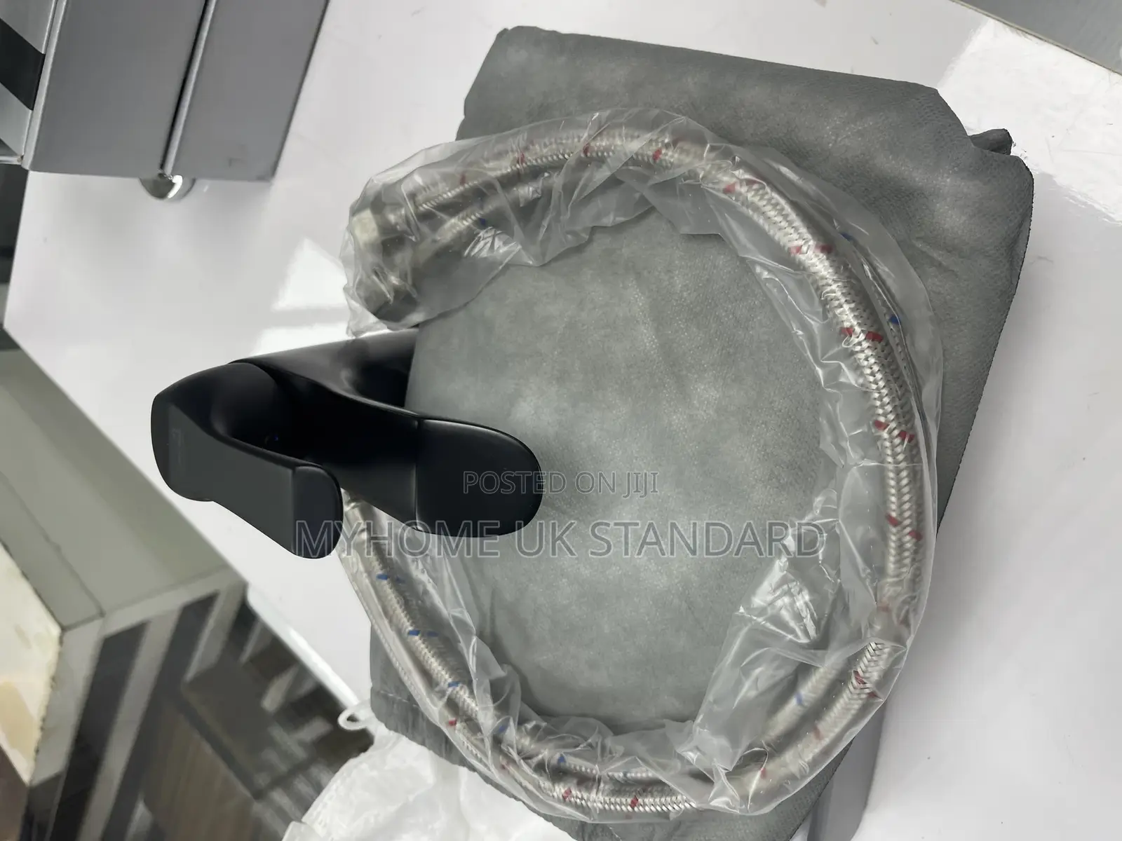 Black England Basin Mixer Tap