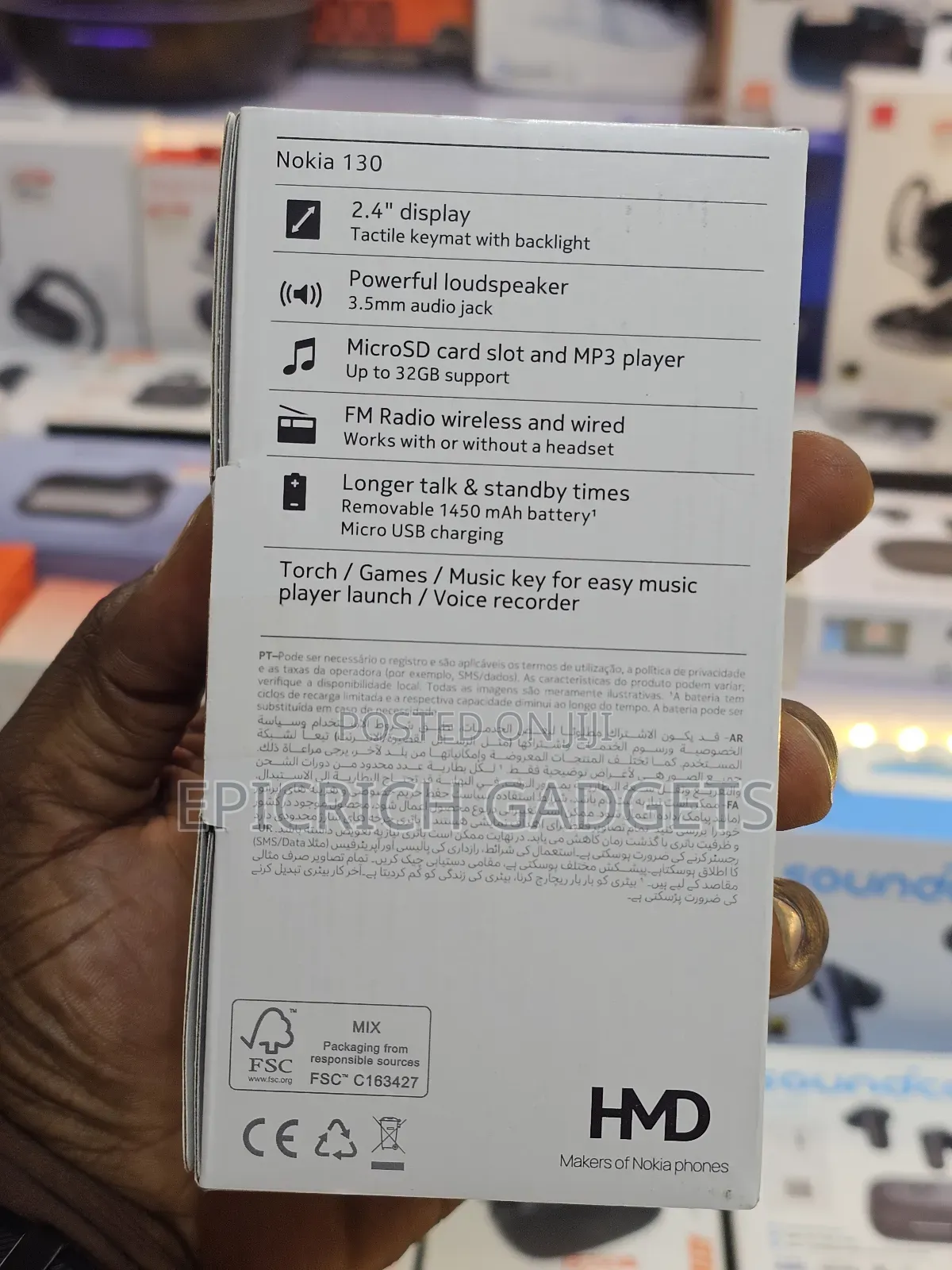 New Nokia 130 Black