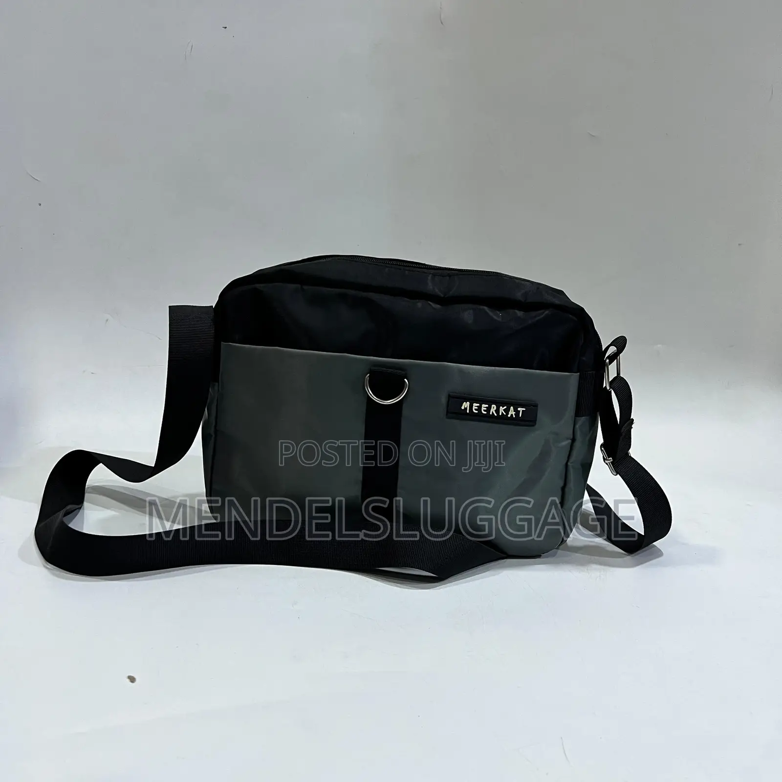 Meerkat Two-Tone Shoulder Bag With Adjustable Strap