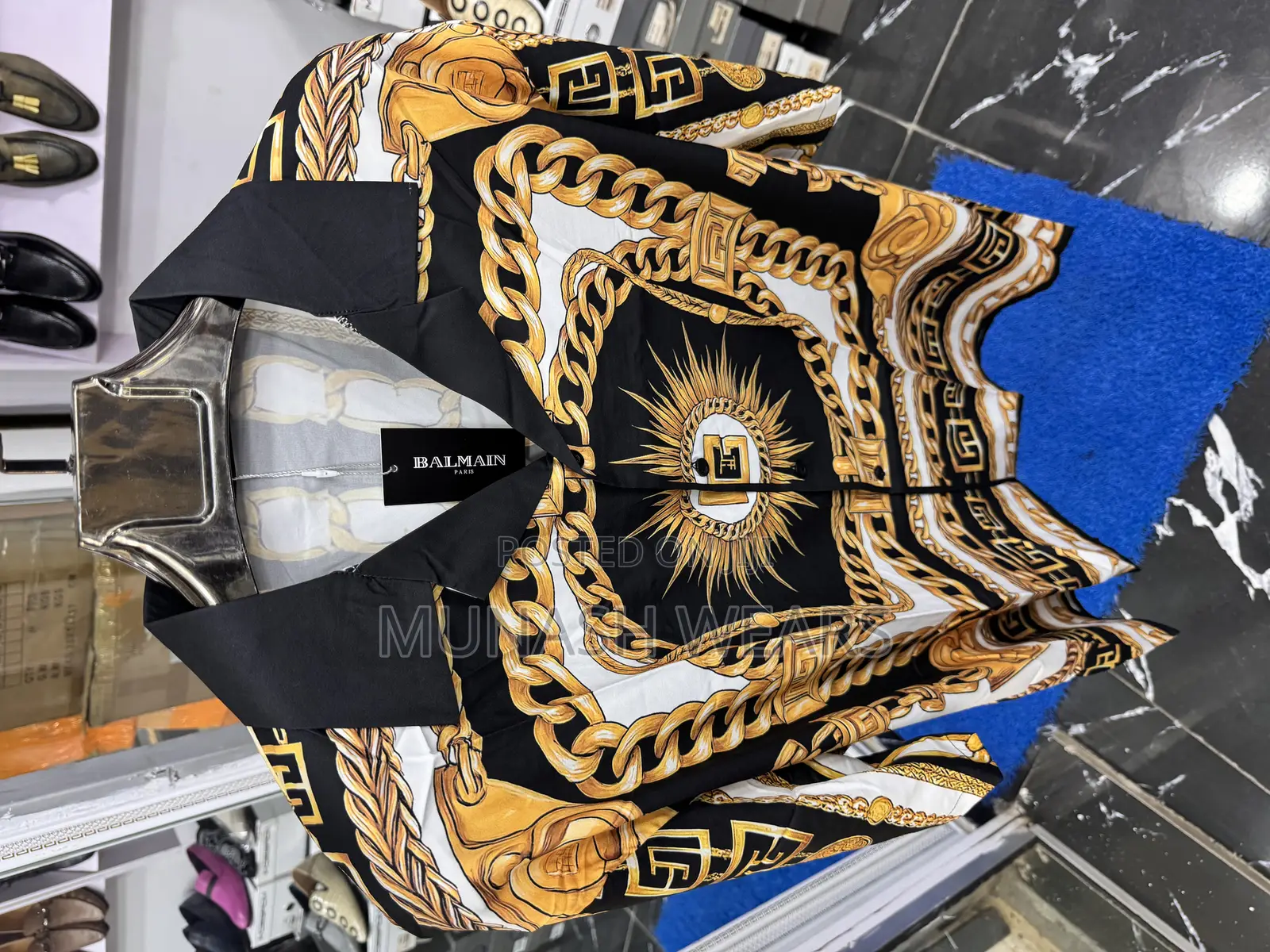 Balmain Gold Shirt S-5xl