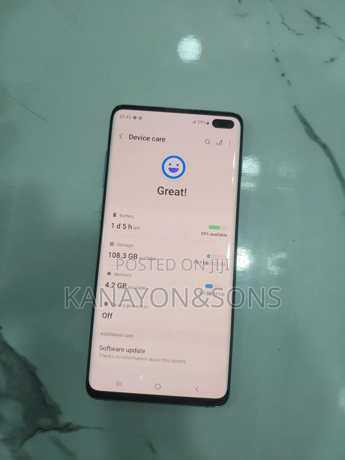 Samsung Galaxy S10 Plus 128 GB Green