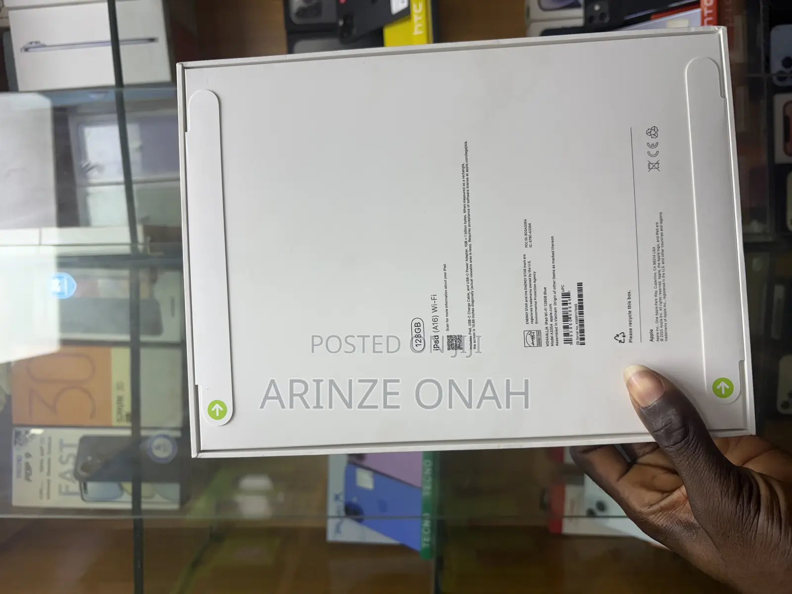 New Apple iPad (2025) 128 GB Silver