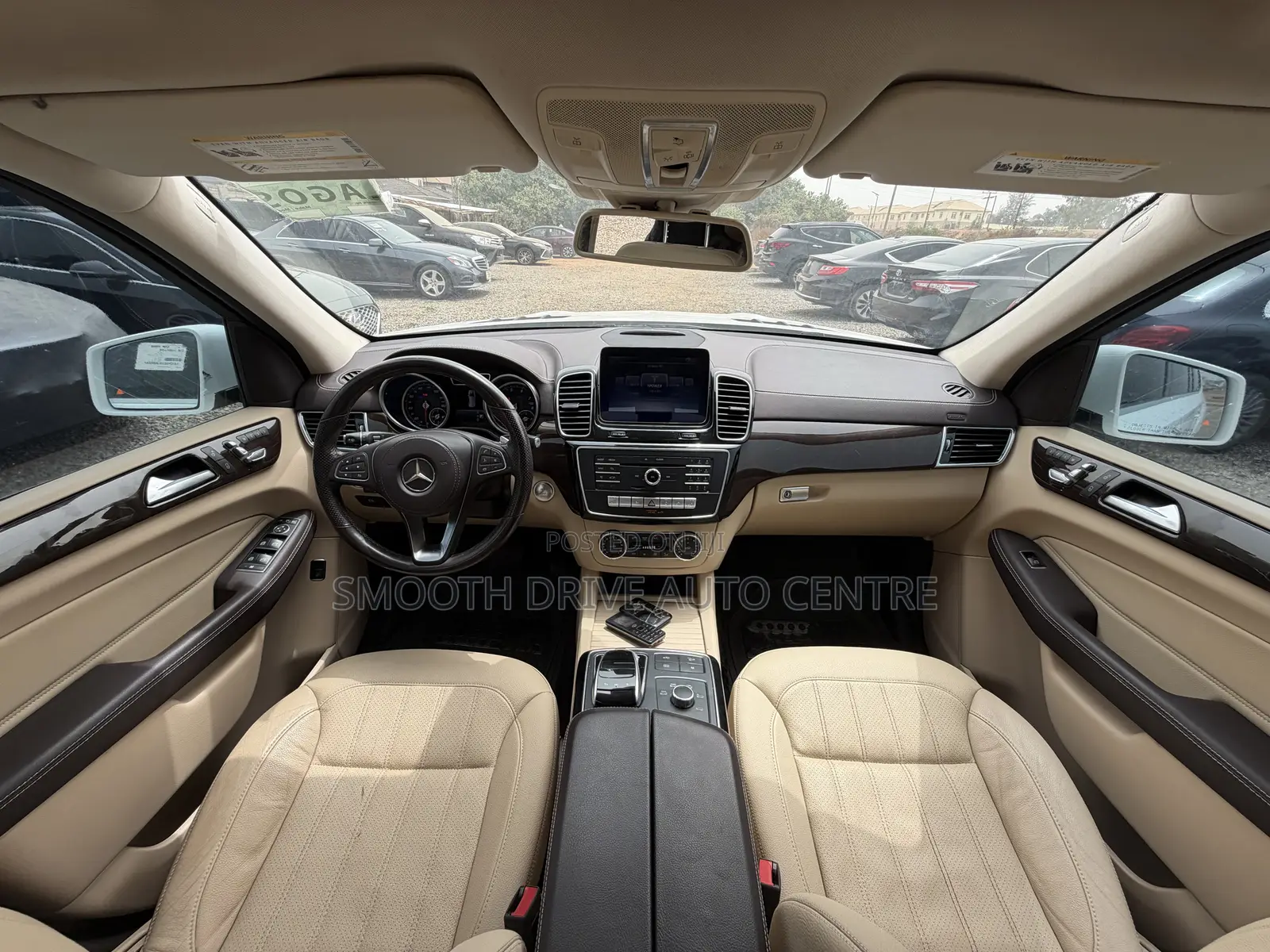 Mercedes-Benz GLS-Class GLS450 4Matic 2017 White