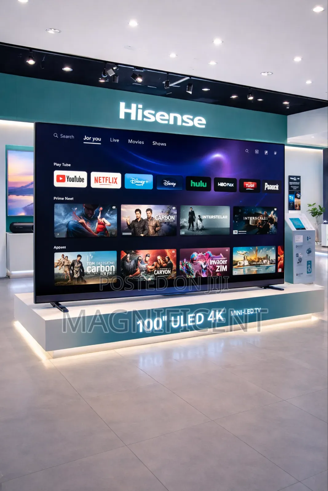 Hisense U7q 100-Inch Quantum Uled Smart Tv