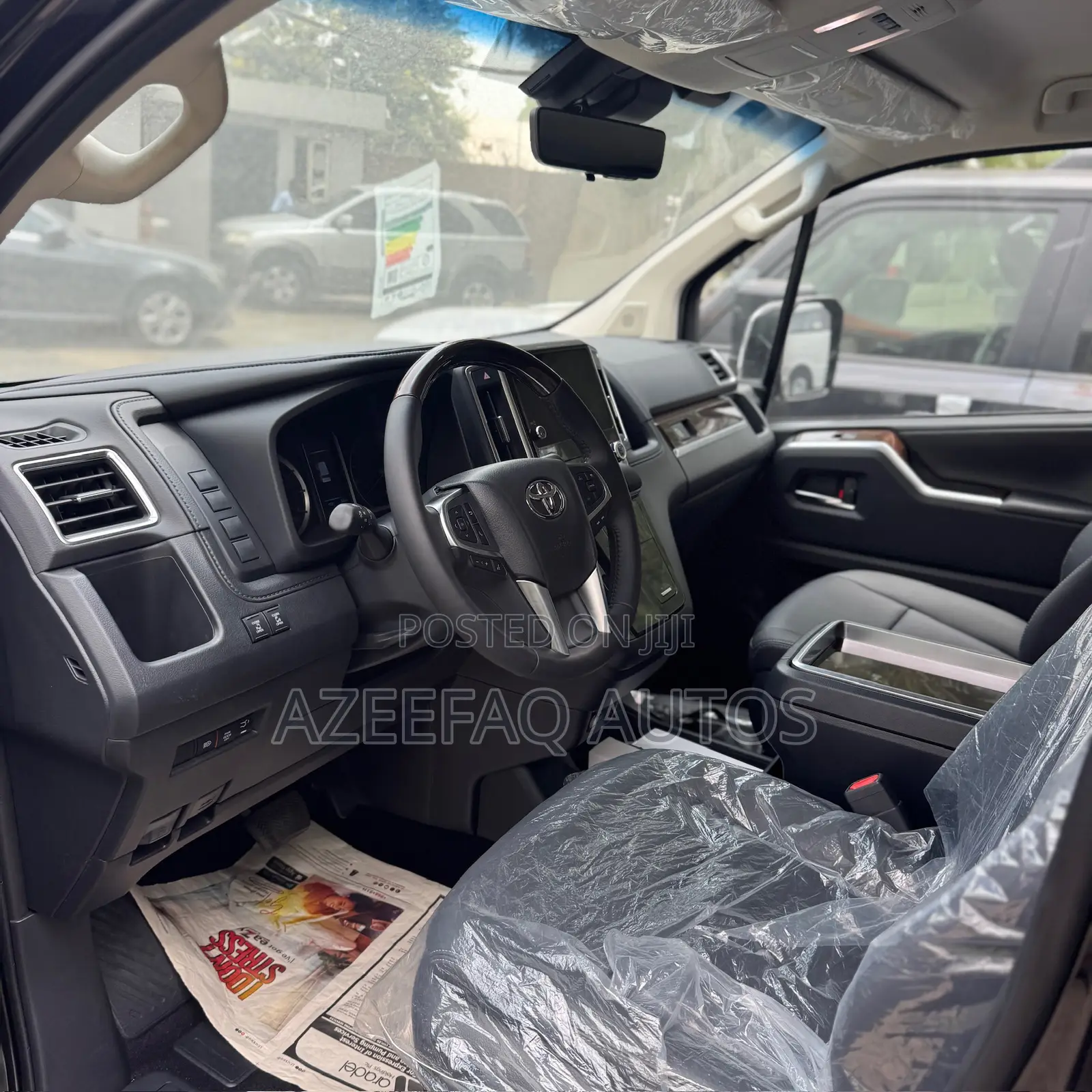 New Toyota Granvia 2025 Black