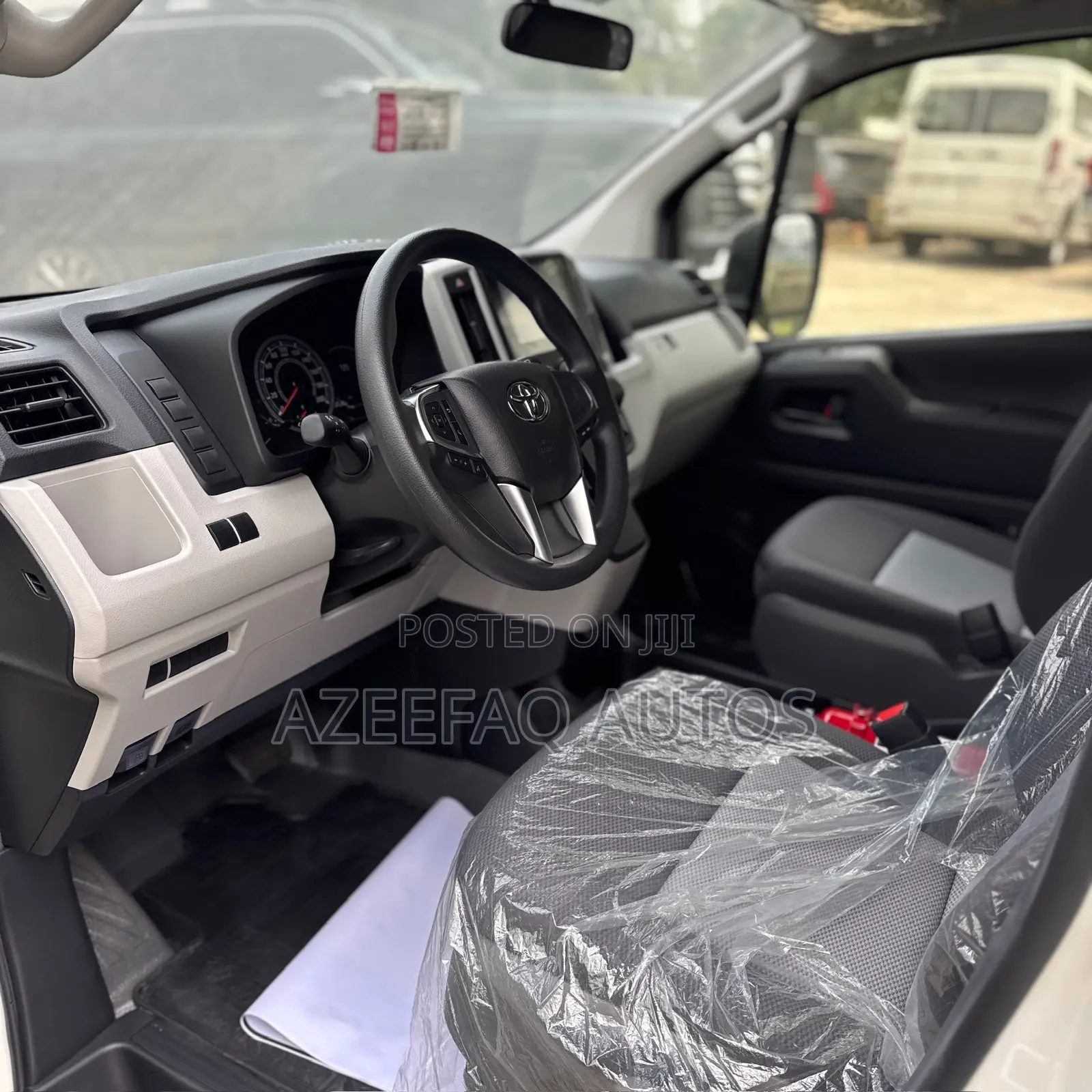 New Toyota HiAce 2025 White