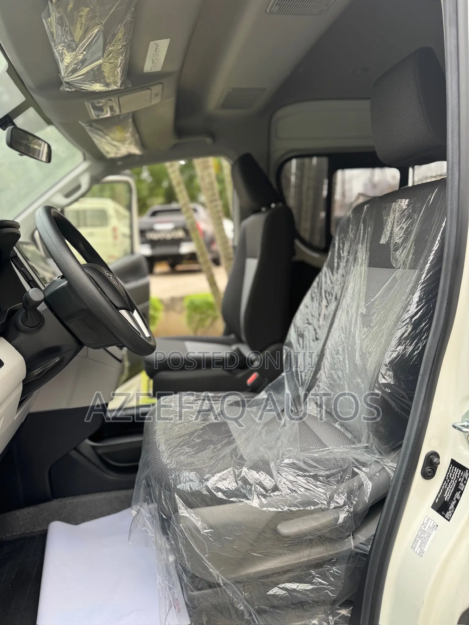 New Toyota HiAce 2025 White