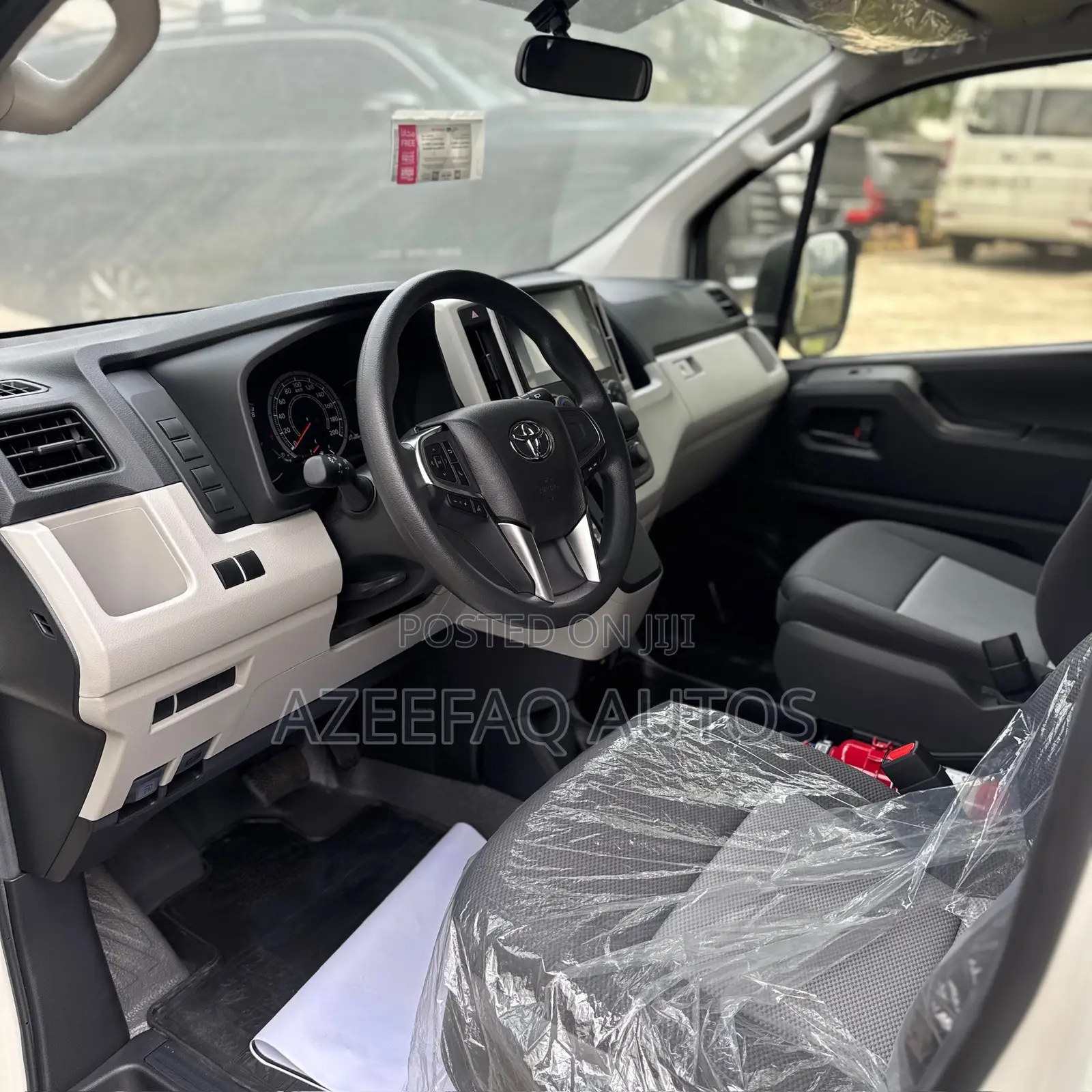 New Toyota HiAce 2025 White