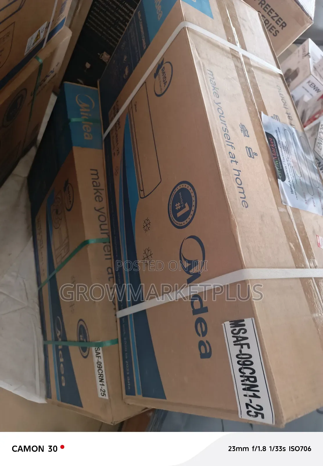 Midea 1hp Basic Split Air Conditioner – R410 Gas – Msaf-09crni-25