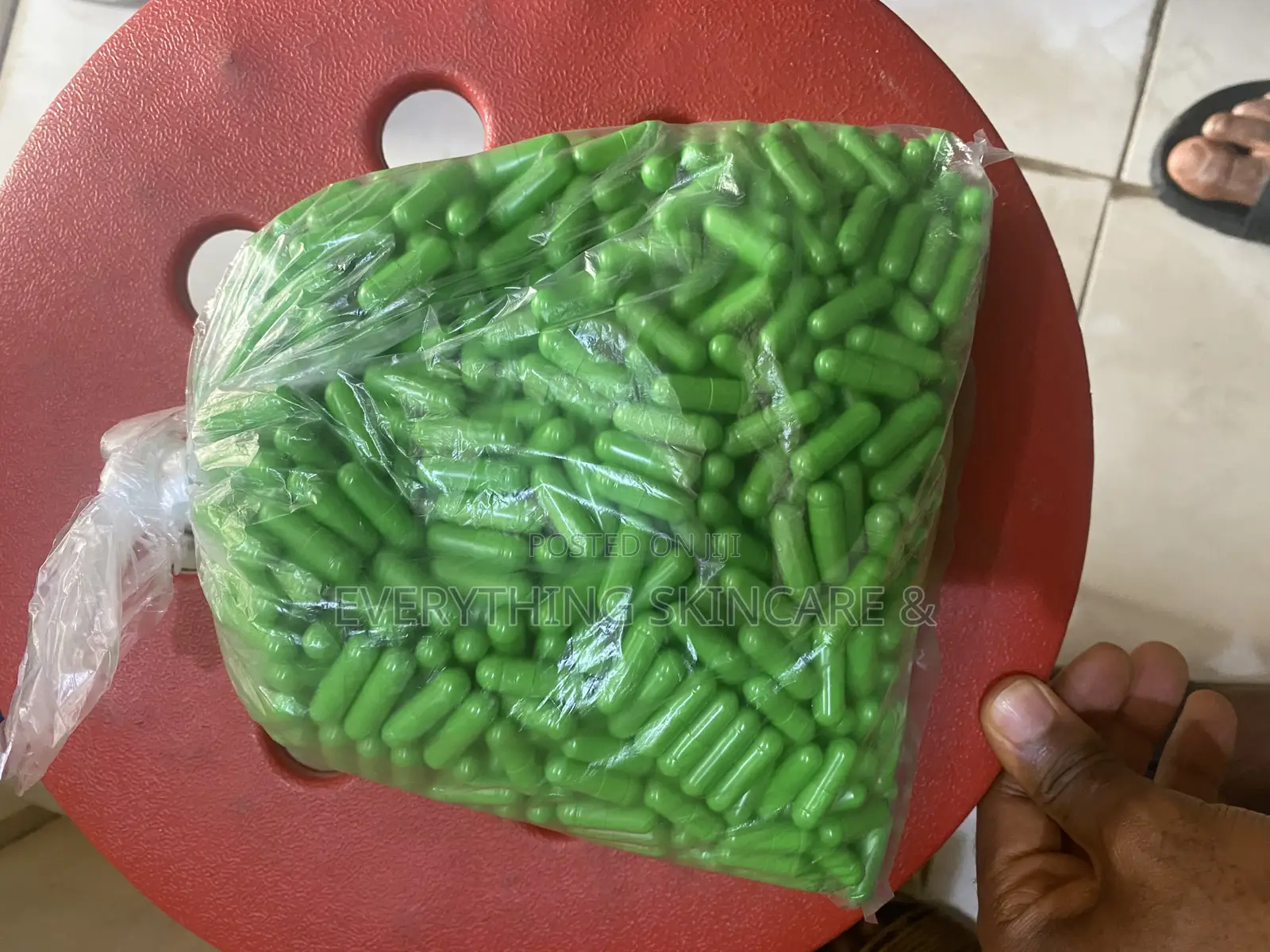 Green Empty Gelatine Capsules