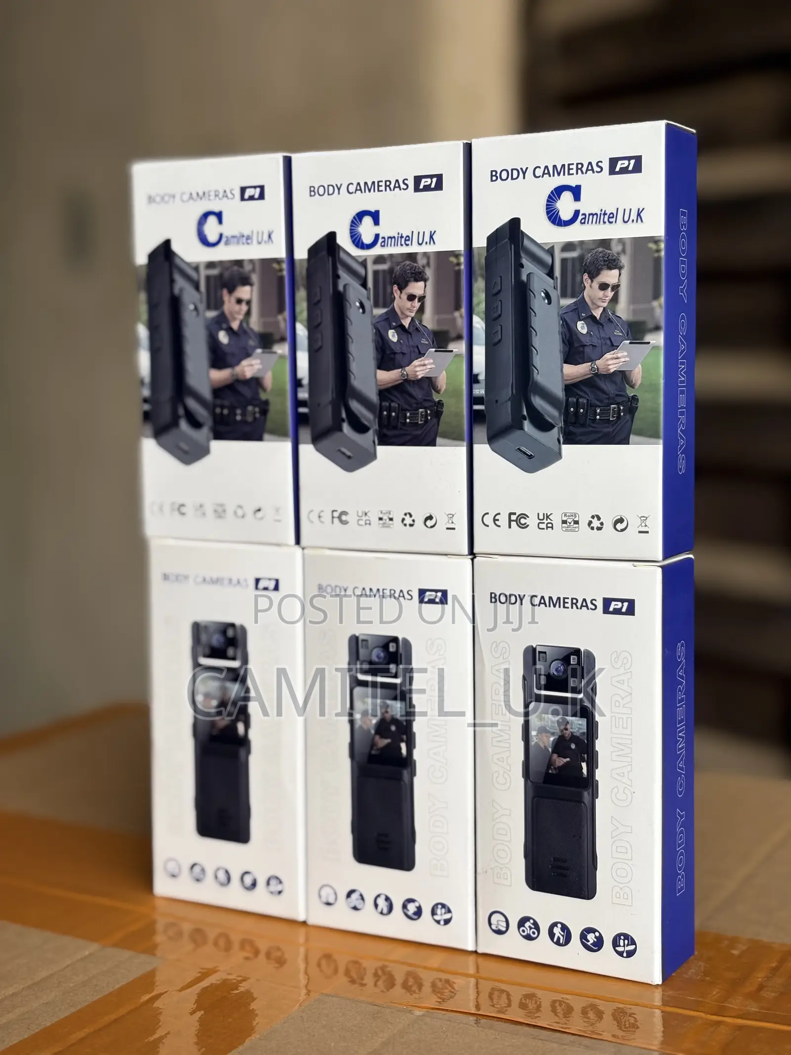 P1 Body Spy Camera — Hd Wearable Security Recorder