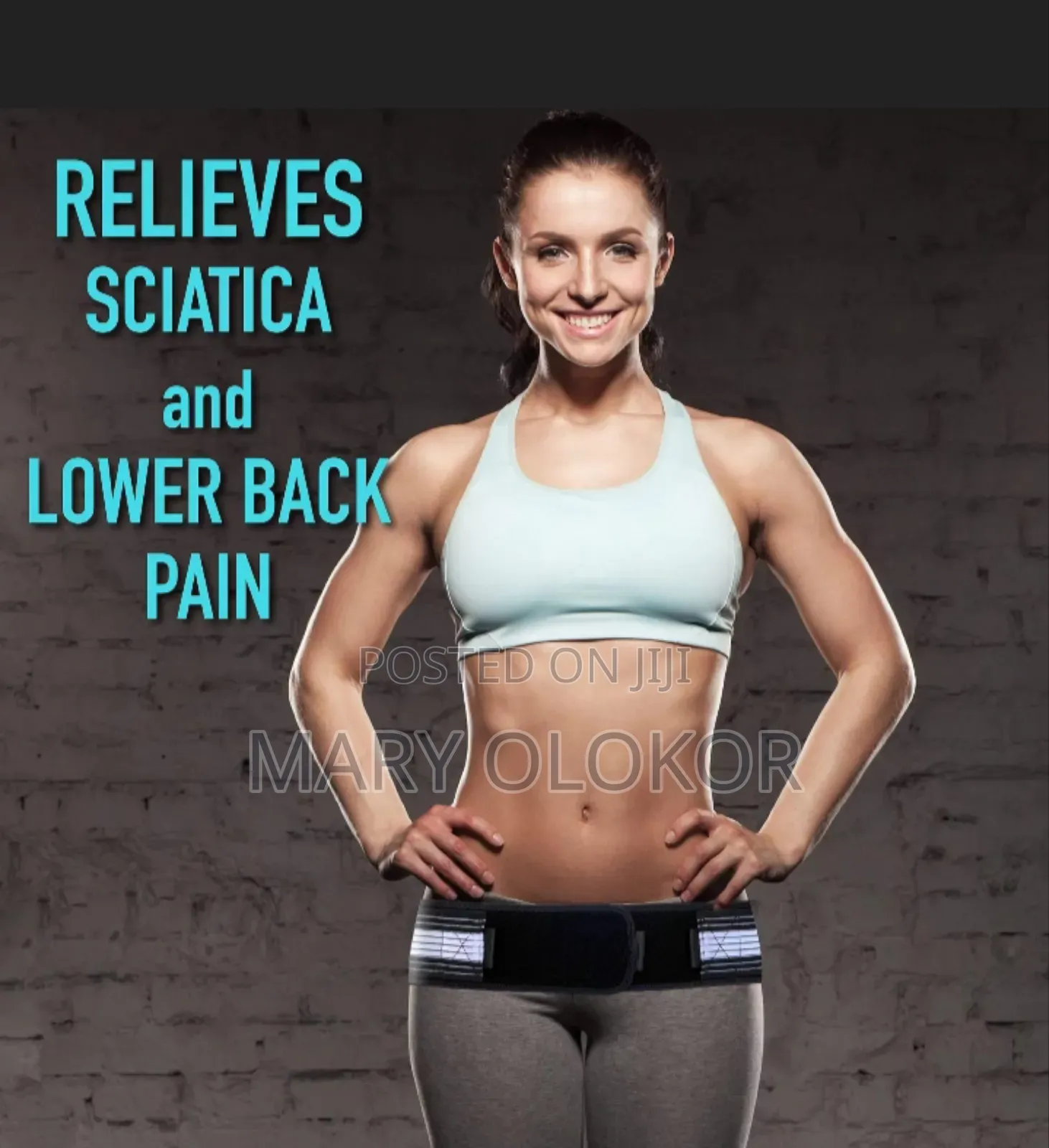 Dainely Belt, Lower Back Waist Sciatica Pain Relief Belt