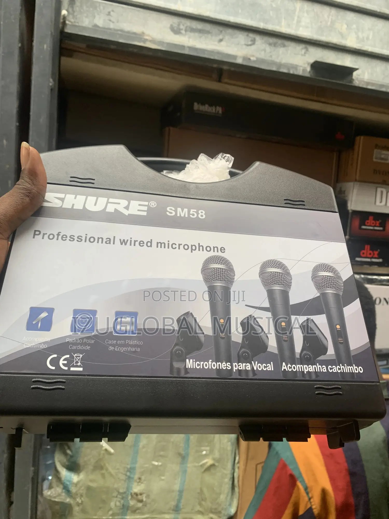 Shure Sm58 3in1 Wired Microphone