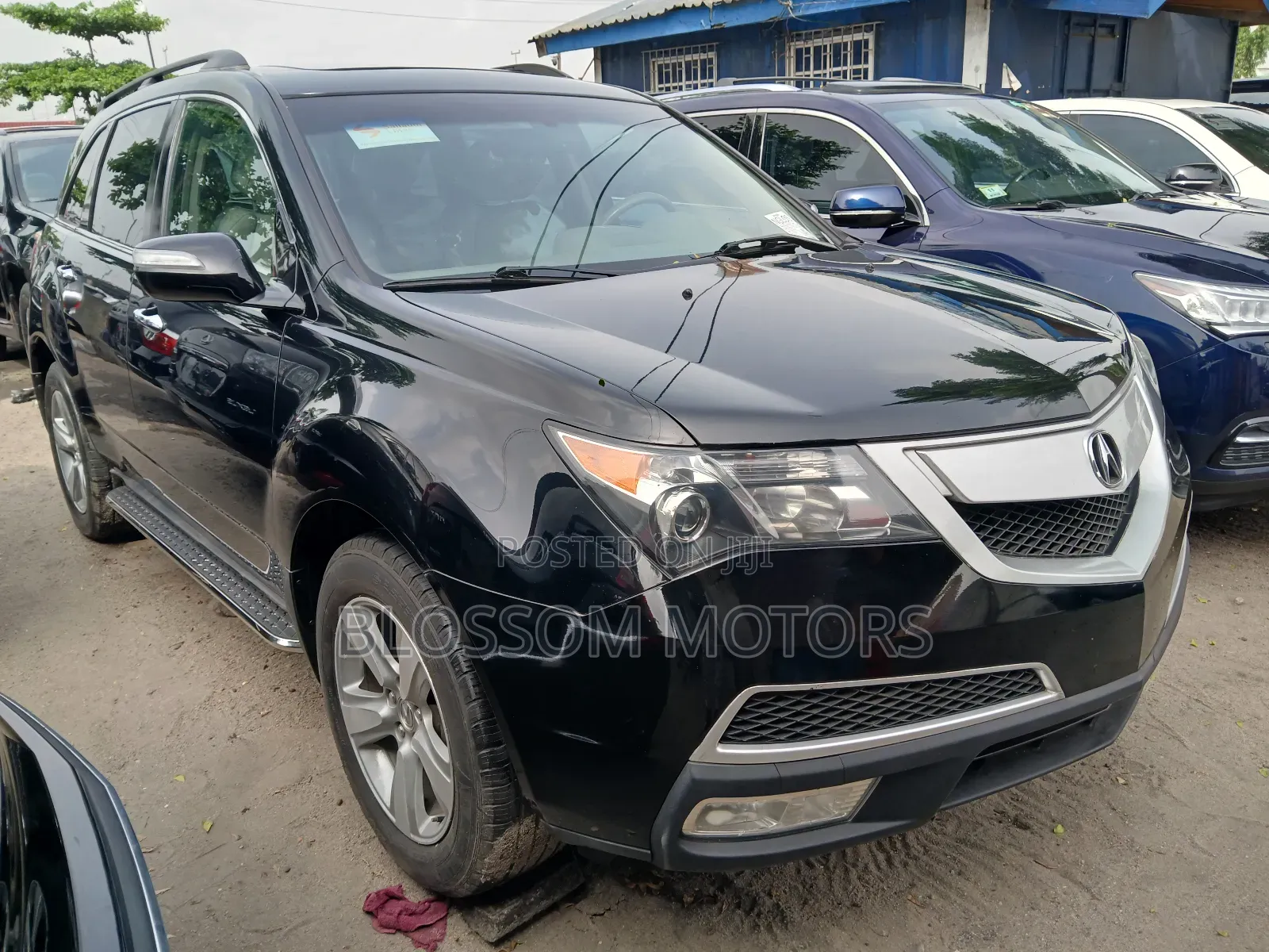 Acura MDX Advance Package SUV AWD (3.7L 6cyl 6A) 2012 Black
