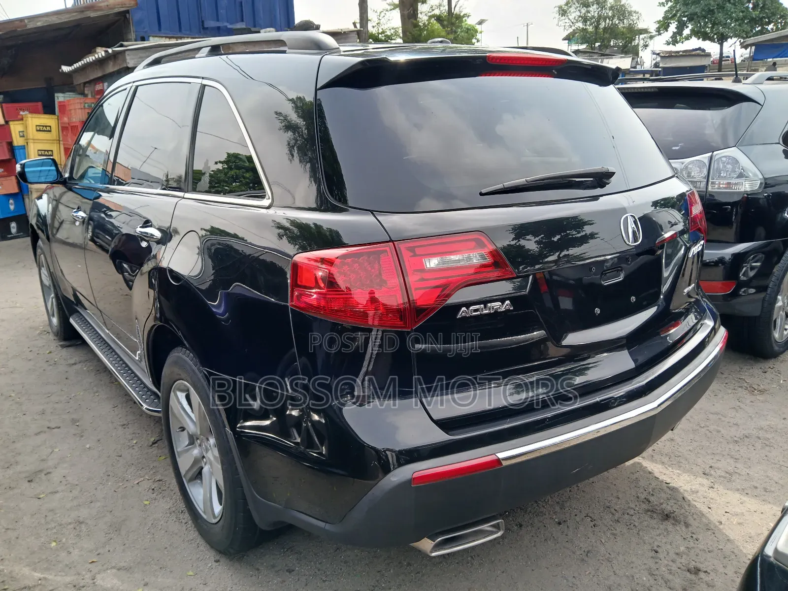 Acura MDX Advance Package SUV AWD (3.7L 6cyl 6A) 2012 Black