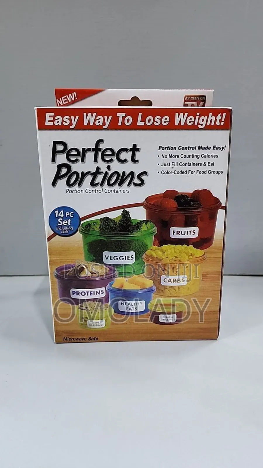 Perfect Portion Control Containers Food Bowls