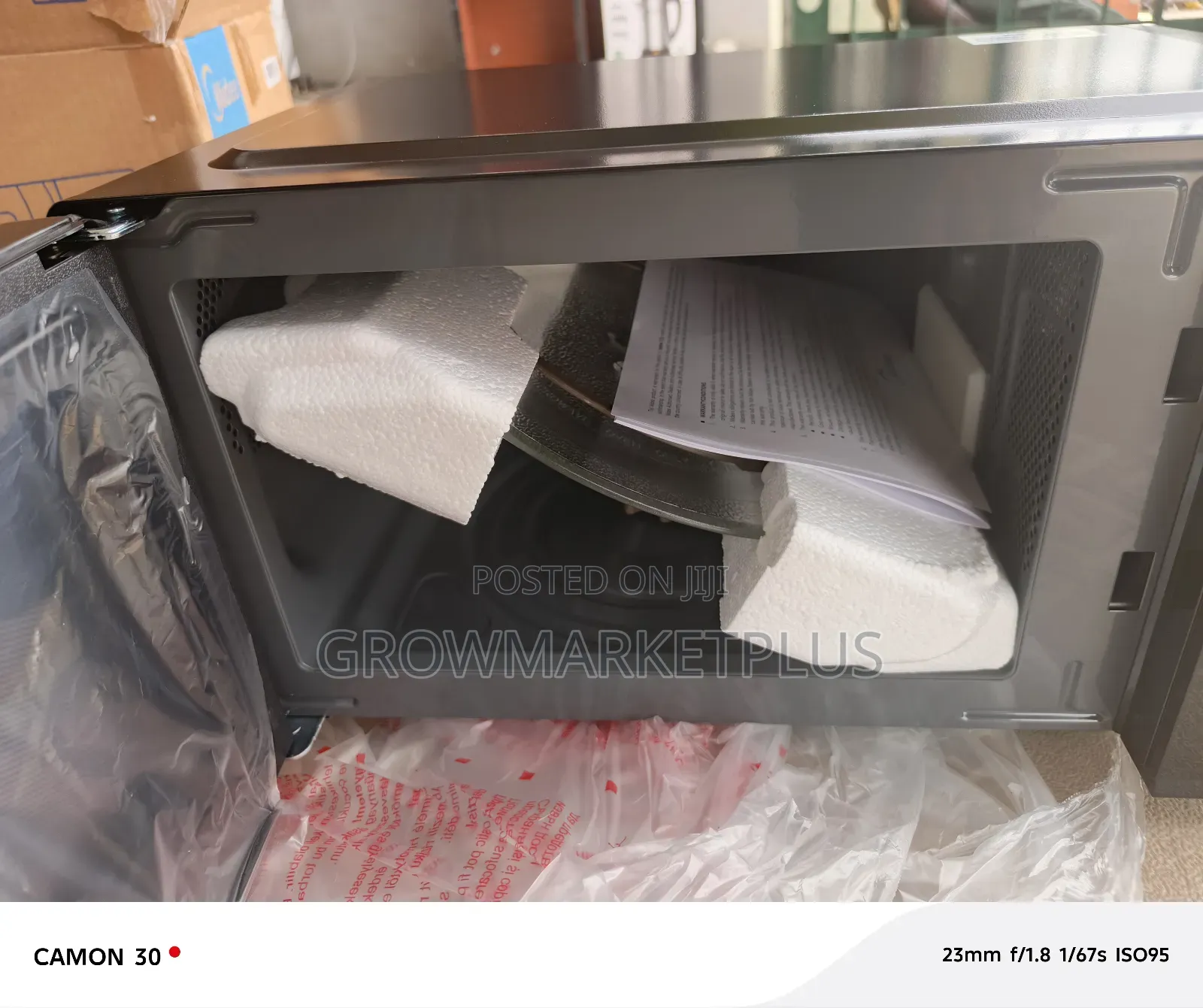 Midea 20l Inverter Microwave Oven-Mm7p012lv-B