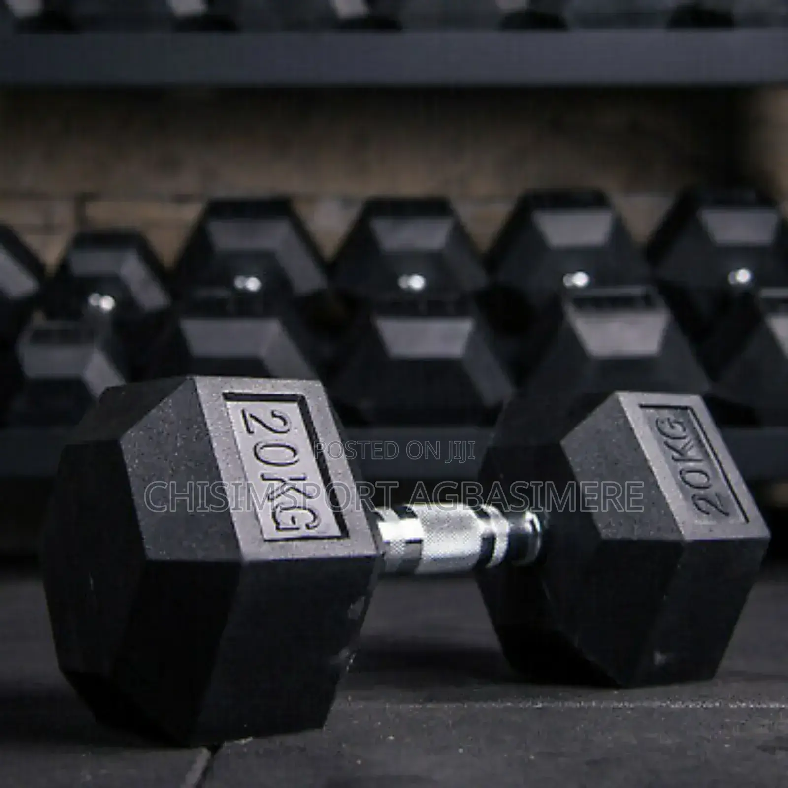 20kg Hexagon Dumbbell