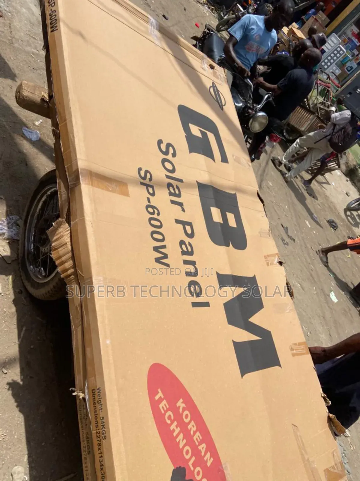 600w GBM Solar Panel Brand New