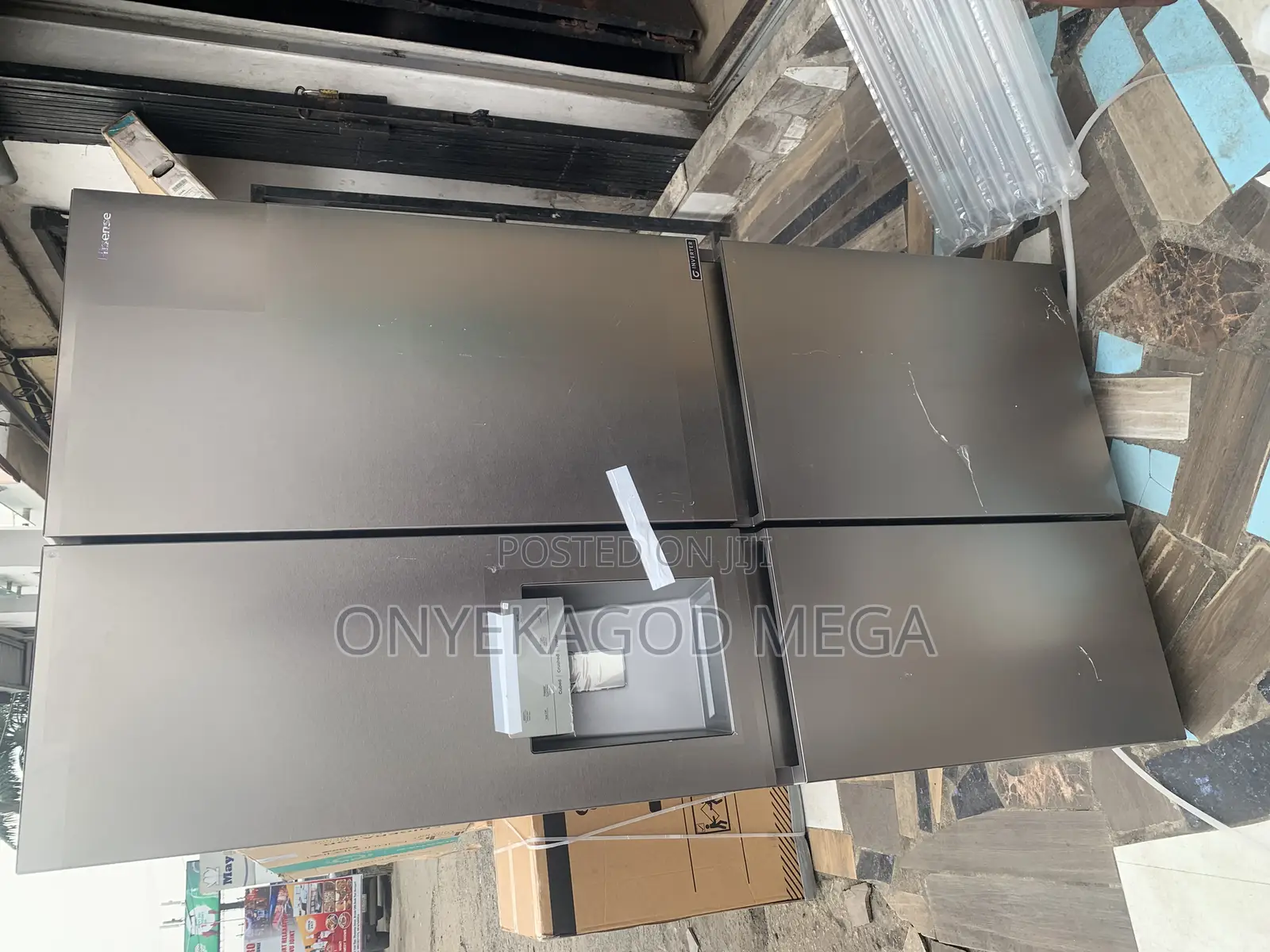 Hisense Side by Side Refrigerator 601liters