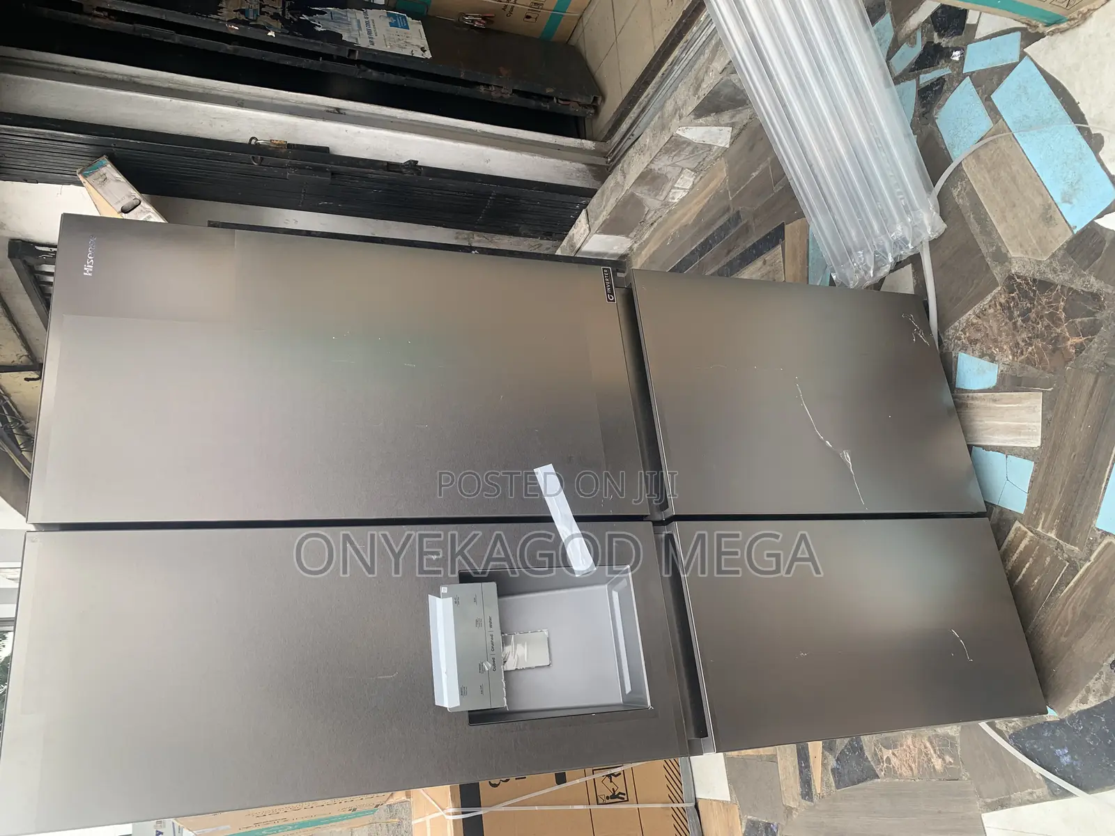 Hisense Side by Side Refrigerator 601liters