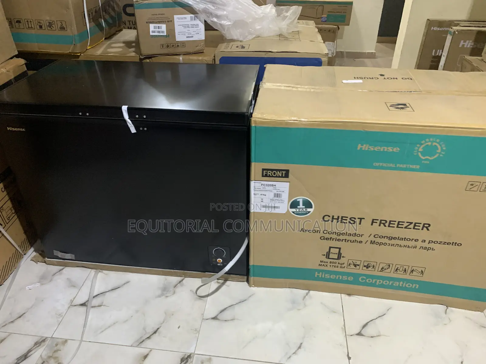 Hisense Fc-320sh Deep Freezer For Stores