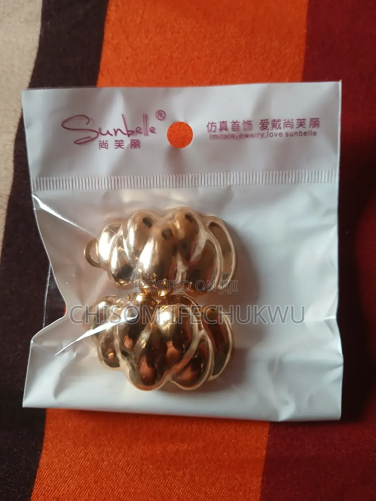 Non Tarnish Earrings and Bangle