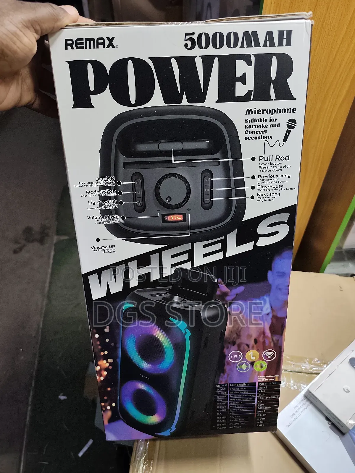 Remax Rb X2 Bluetooth Speaker
