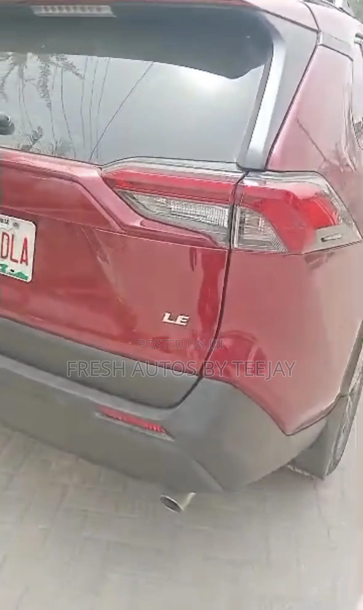 Toyota RAV4 LE FWD 2020 Red