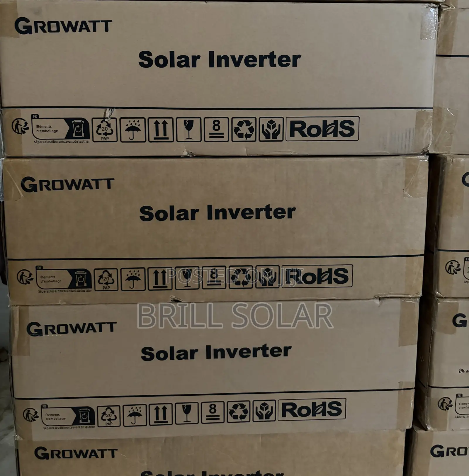 12kw-48v Growatt Pure Sine Wave Hybrid Inverter - Spe 12000 Es