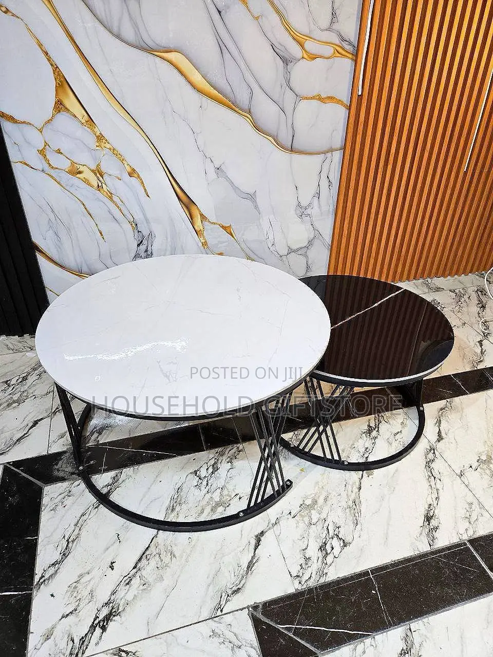 Luxury 2in1 Marble Center Table