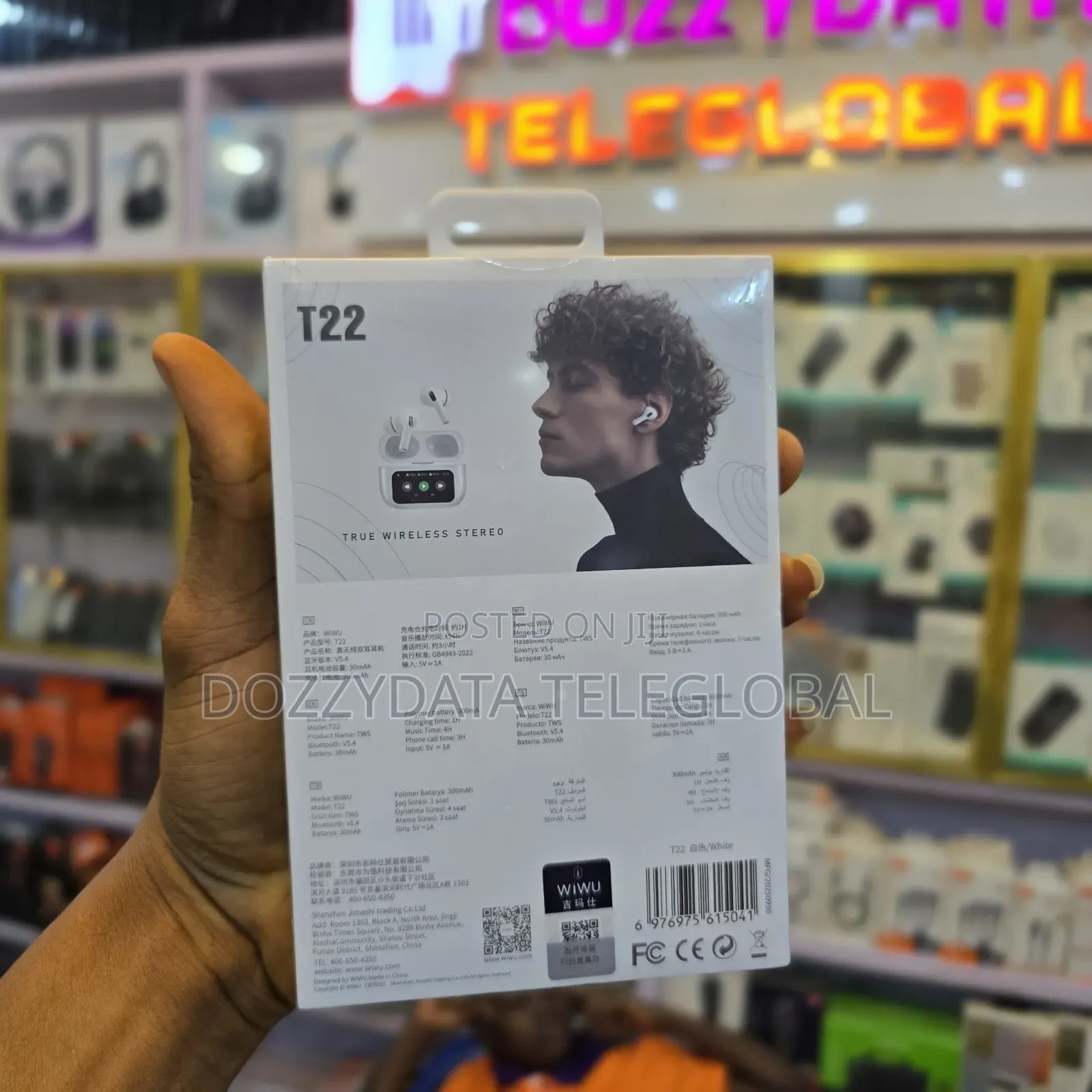 Wiwu T22 Anc True Wireless Earbuds