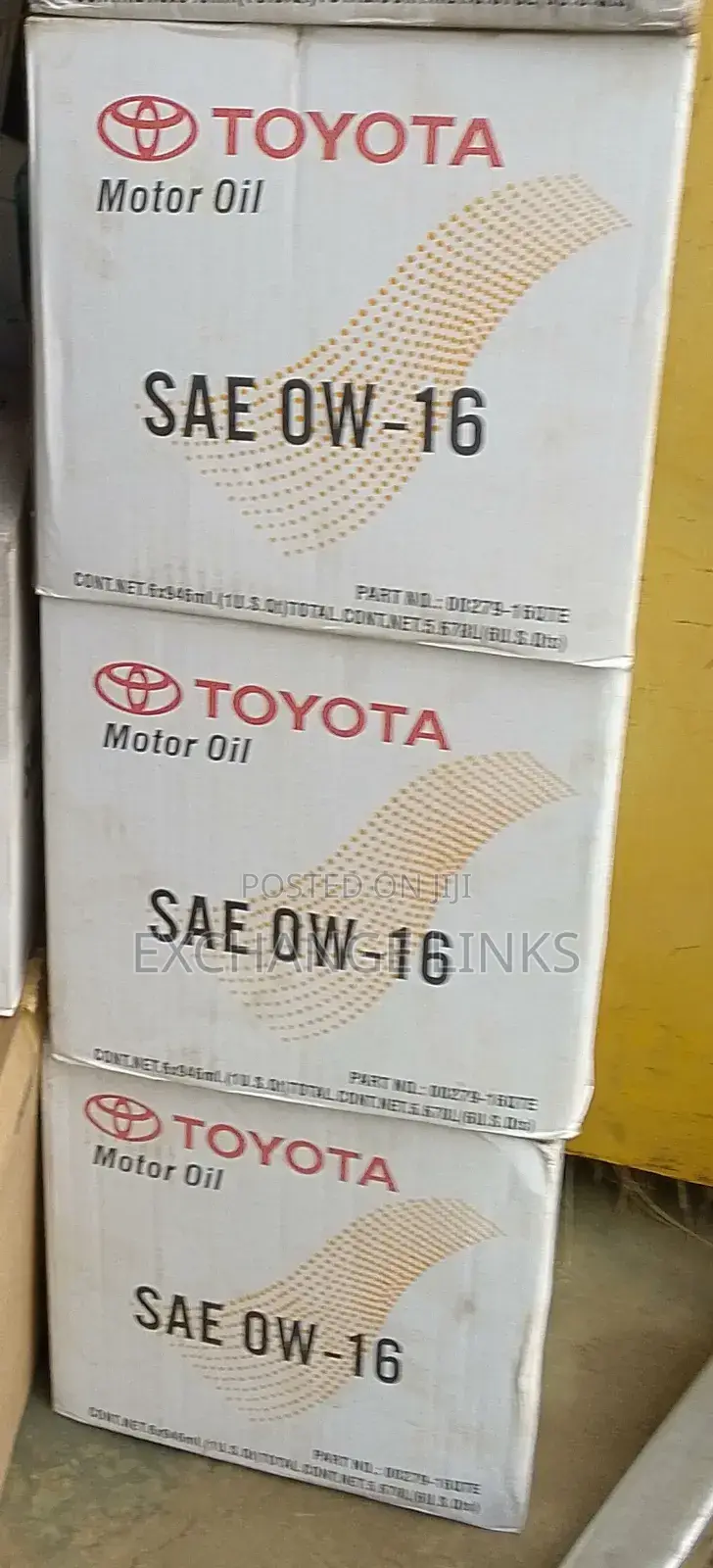 Toyota Engine Oil 0w-16