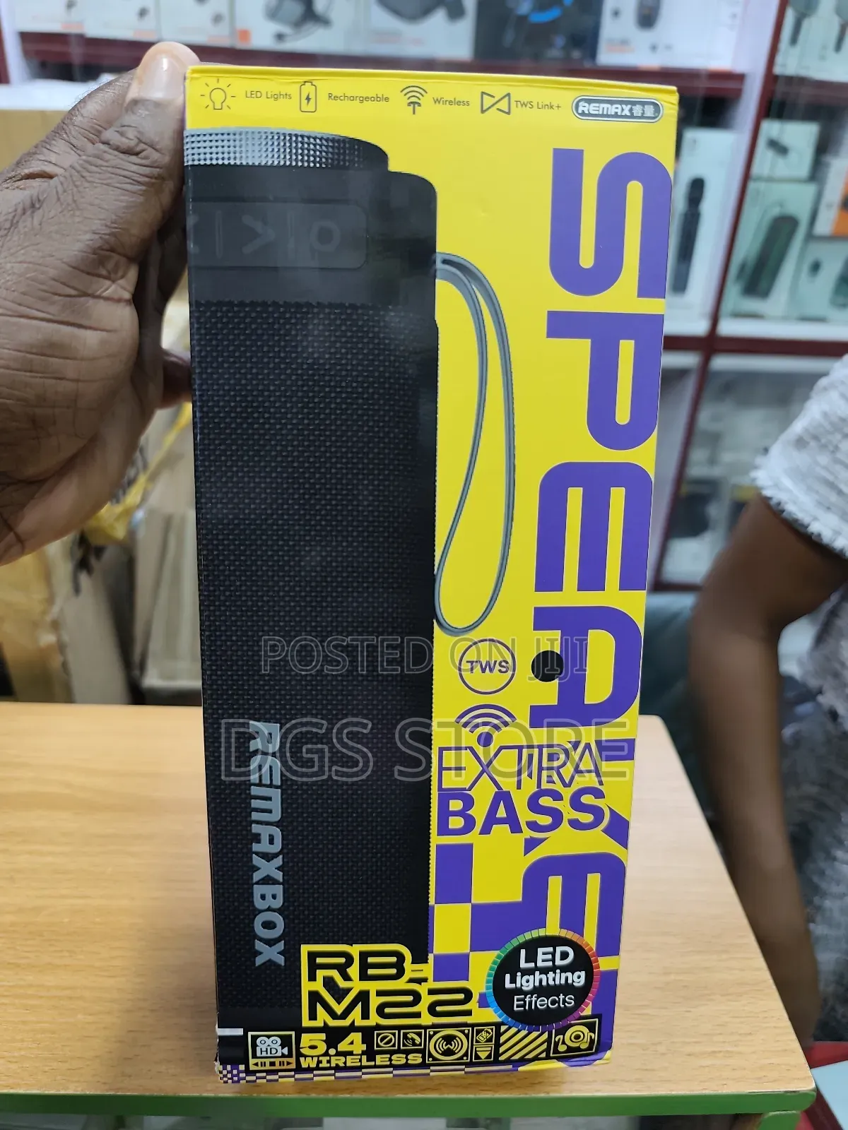 Remaxbox Rb M22 Lighting Led Bluetooth Speaker