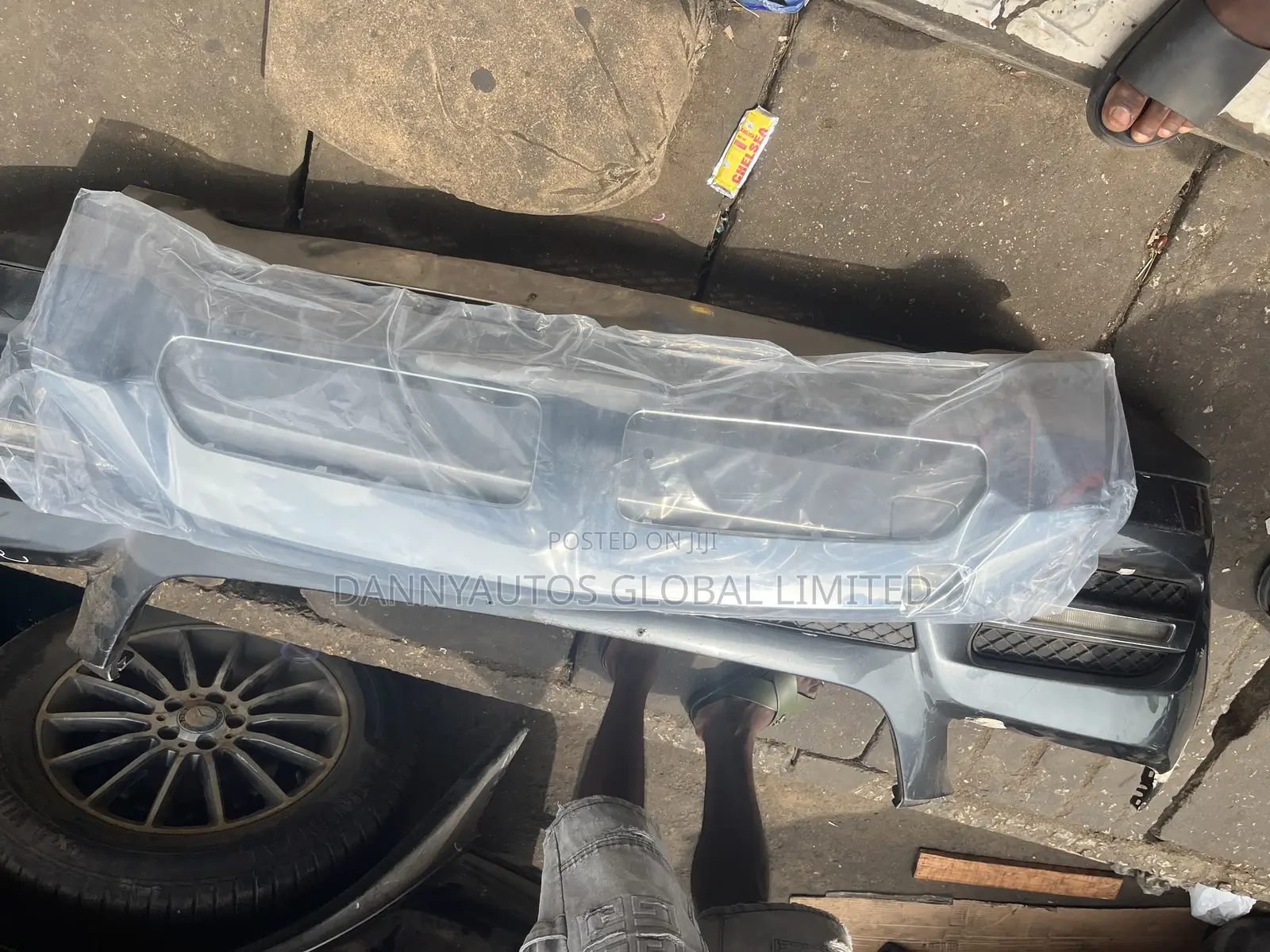 Front Bumper Chrome for Ml 350 2013 Model W166